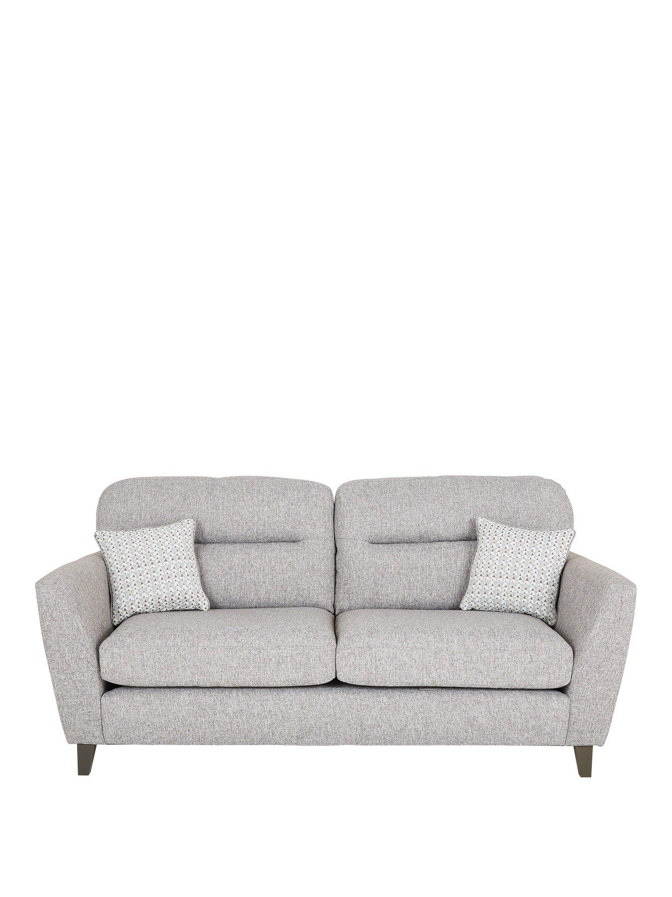 very-home-clara-fabric-3-seater-sofastillFront