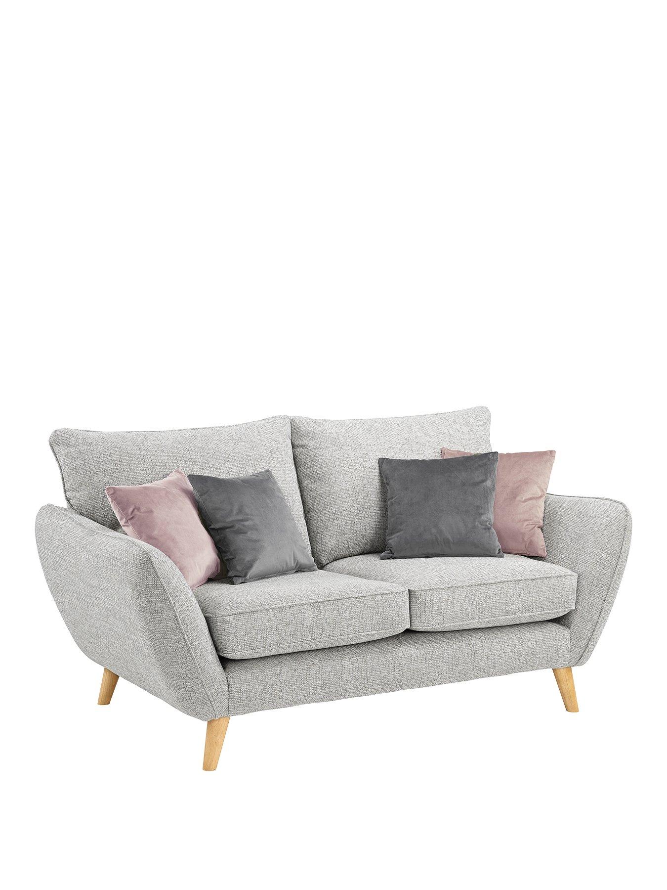 very-home-perth-fabric-2-seater-sofa-silverstillFront