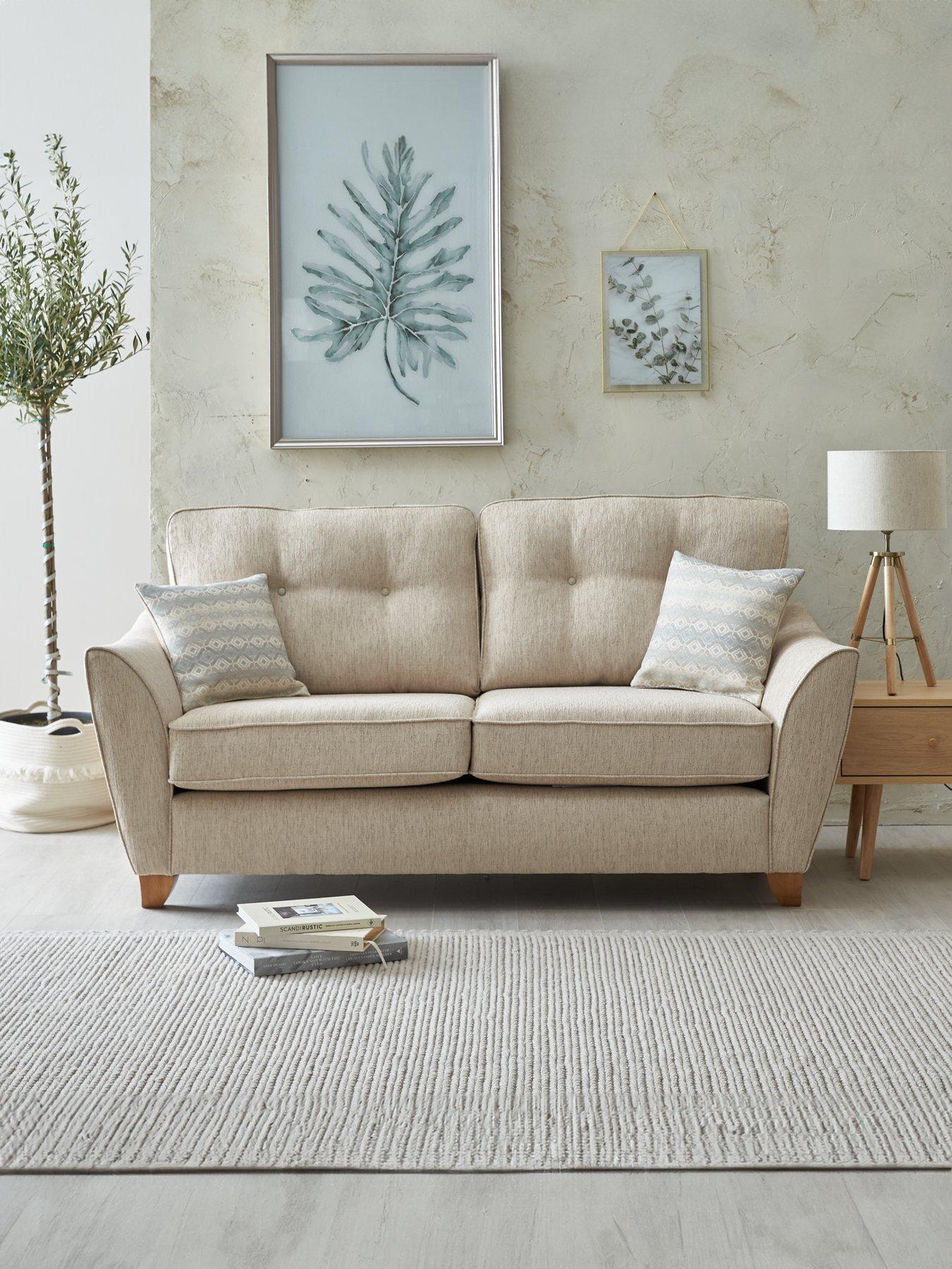 very-home-ashley-fabric-2-seater-sofafront