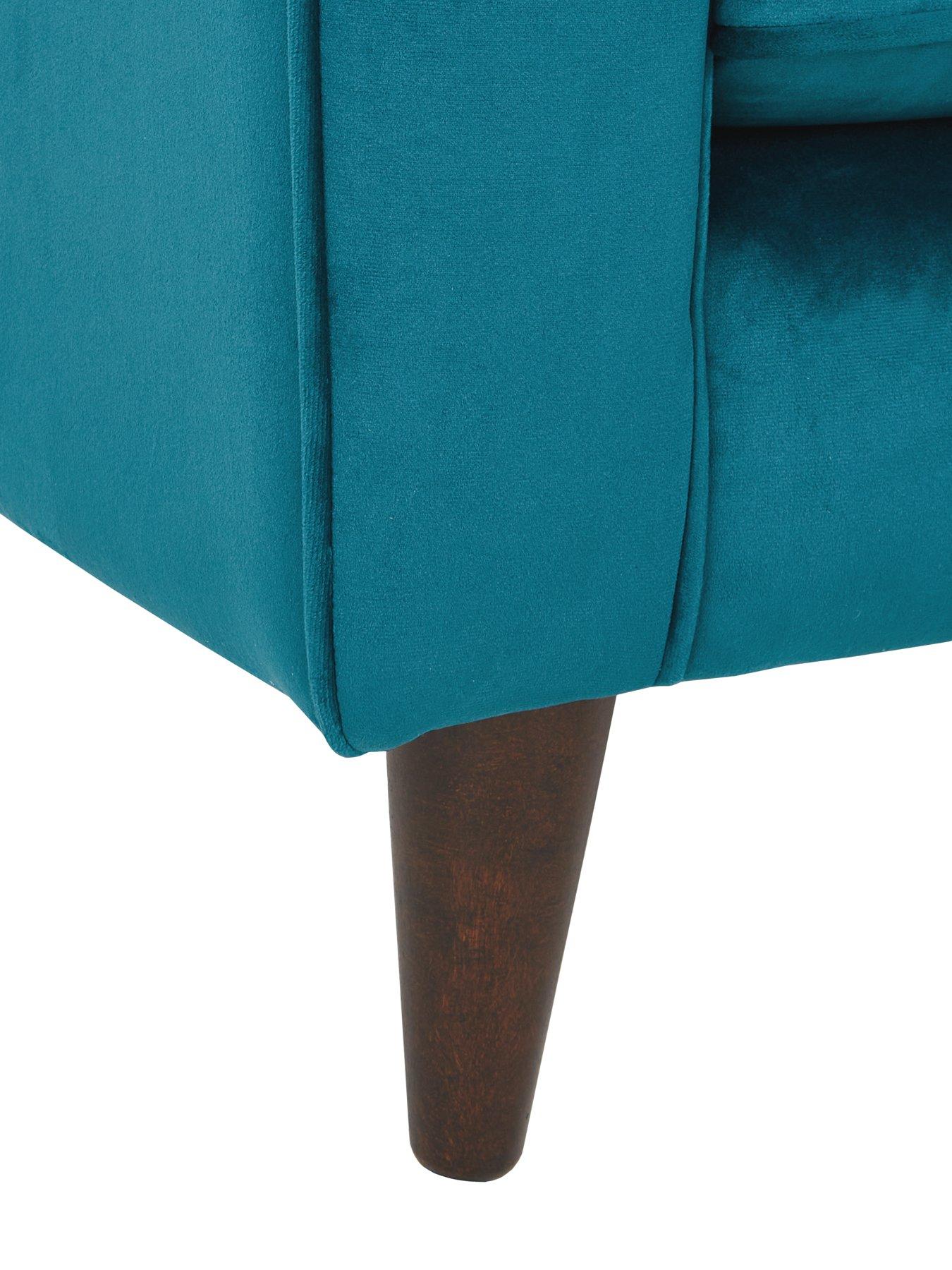 Image 4 of 5 of Very Home Pasha Small Fabric Left Hand Chaise Sofa - Made to order&nbsp;in the UK