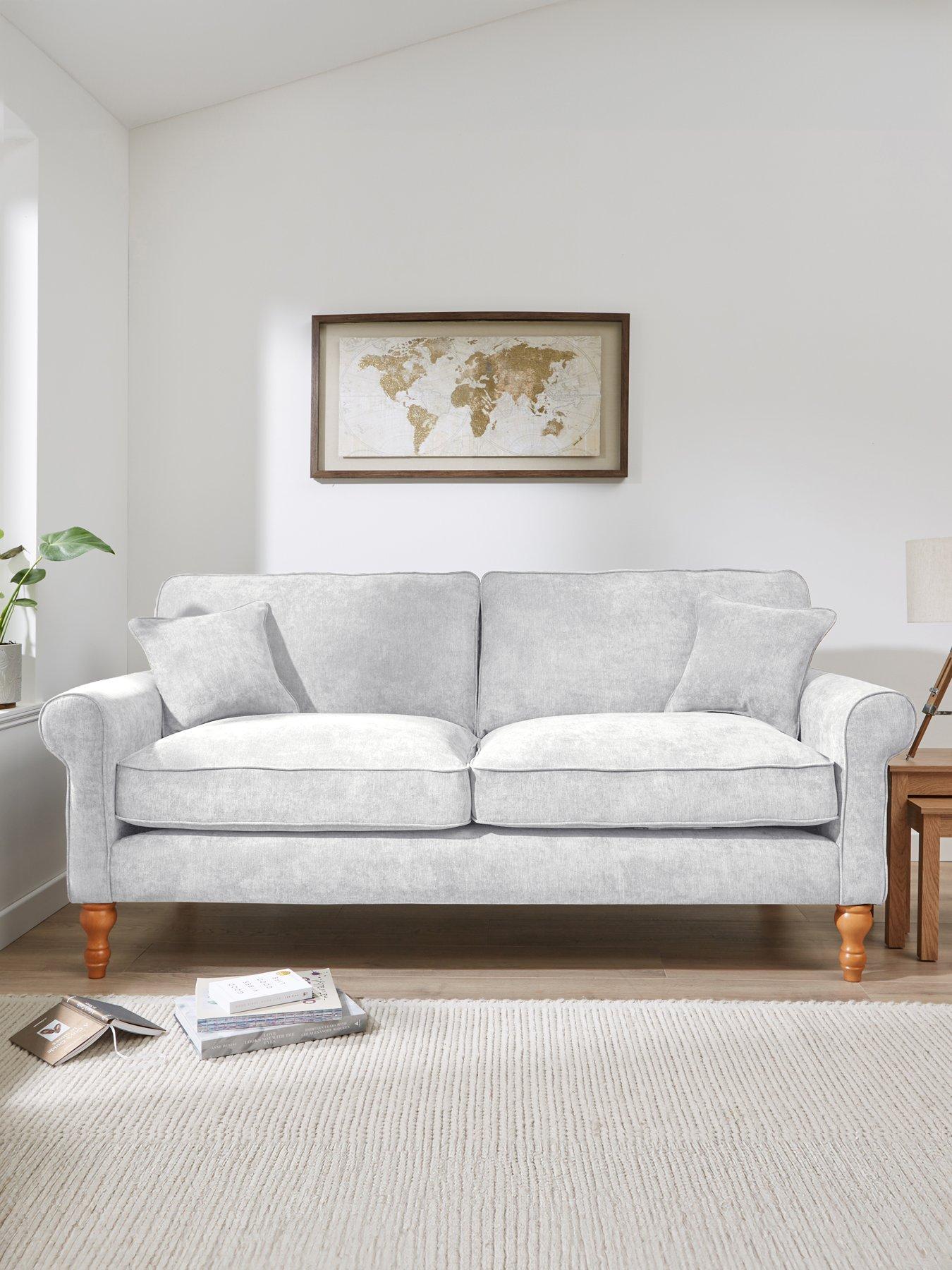 undefined William 2 Seater Fabric Sofa - Made in the UK