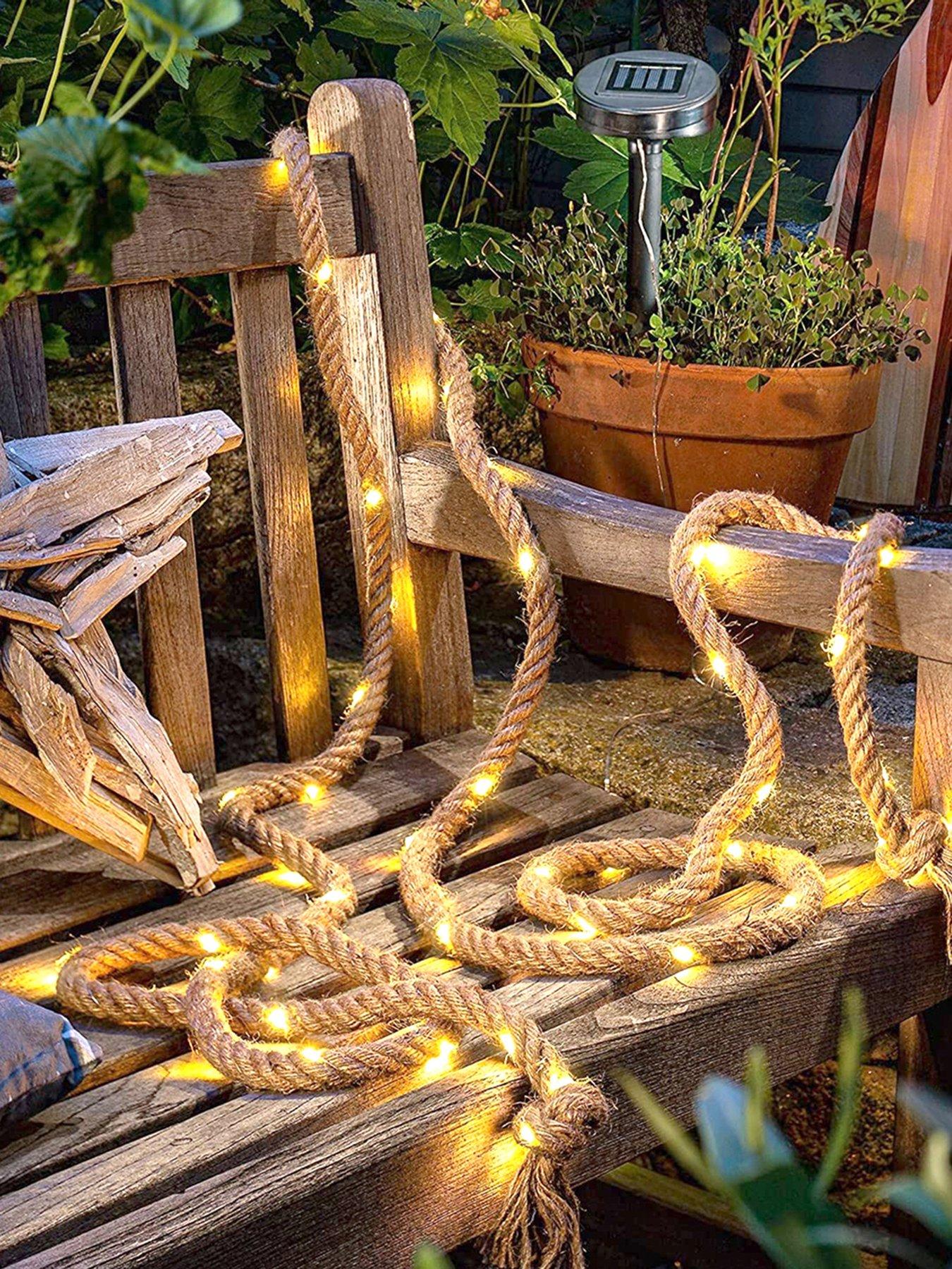 Image 1 of 6 of Streetwize Set of 2 x&nbsp;35LED 4M Solar Rope Lights&nbsp;