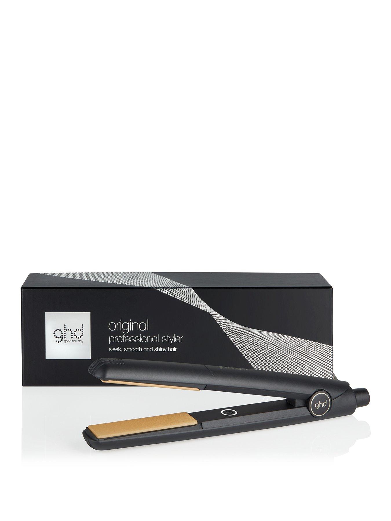 Image 1 of 8 of ghd ghd Original - Hair Straightener (New &amp; Improved) - Black