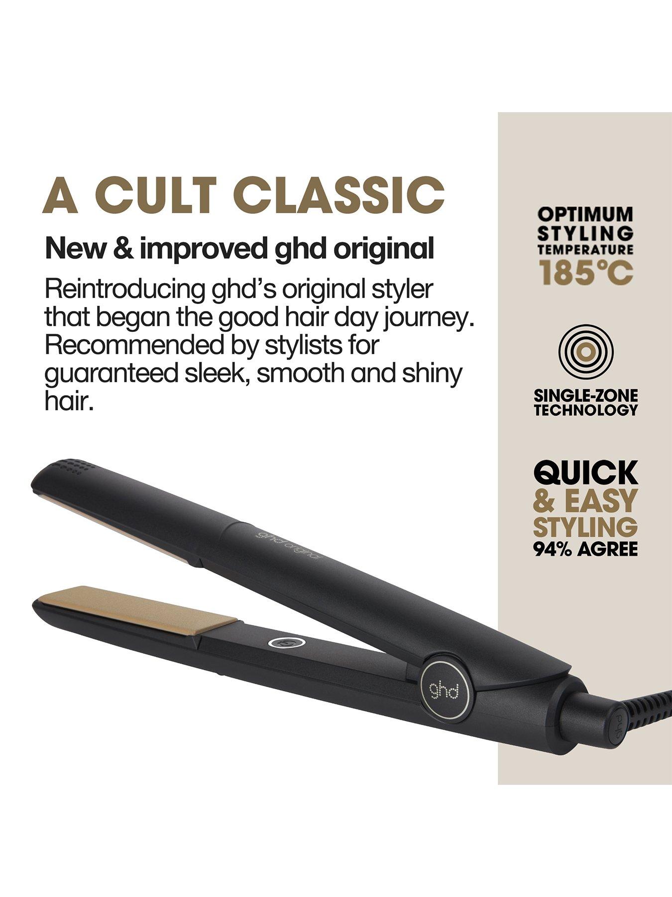 Image 2 of 8 of ghd ghd Original - Hair Straightener (New &amp; Improved) - Black