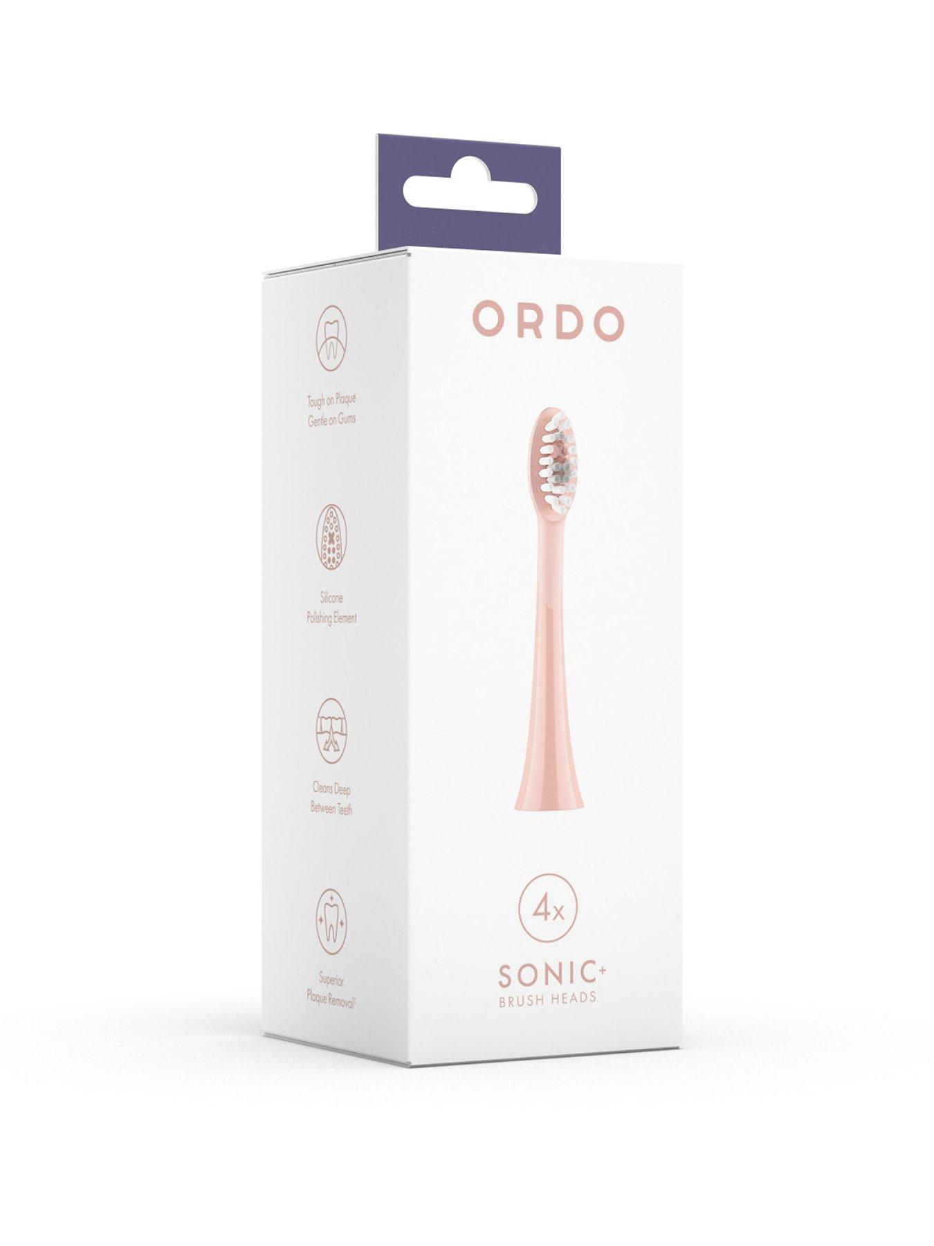 Image 1 of 2 of Ordo Sonic+ Brush Heads&nbsp;4-pack (Rose Gold)