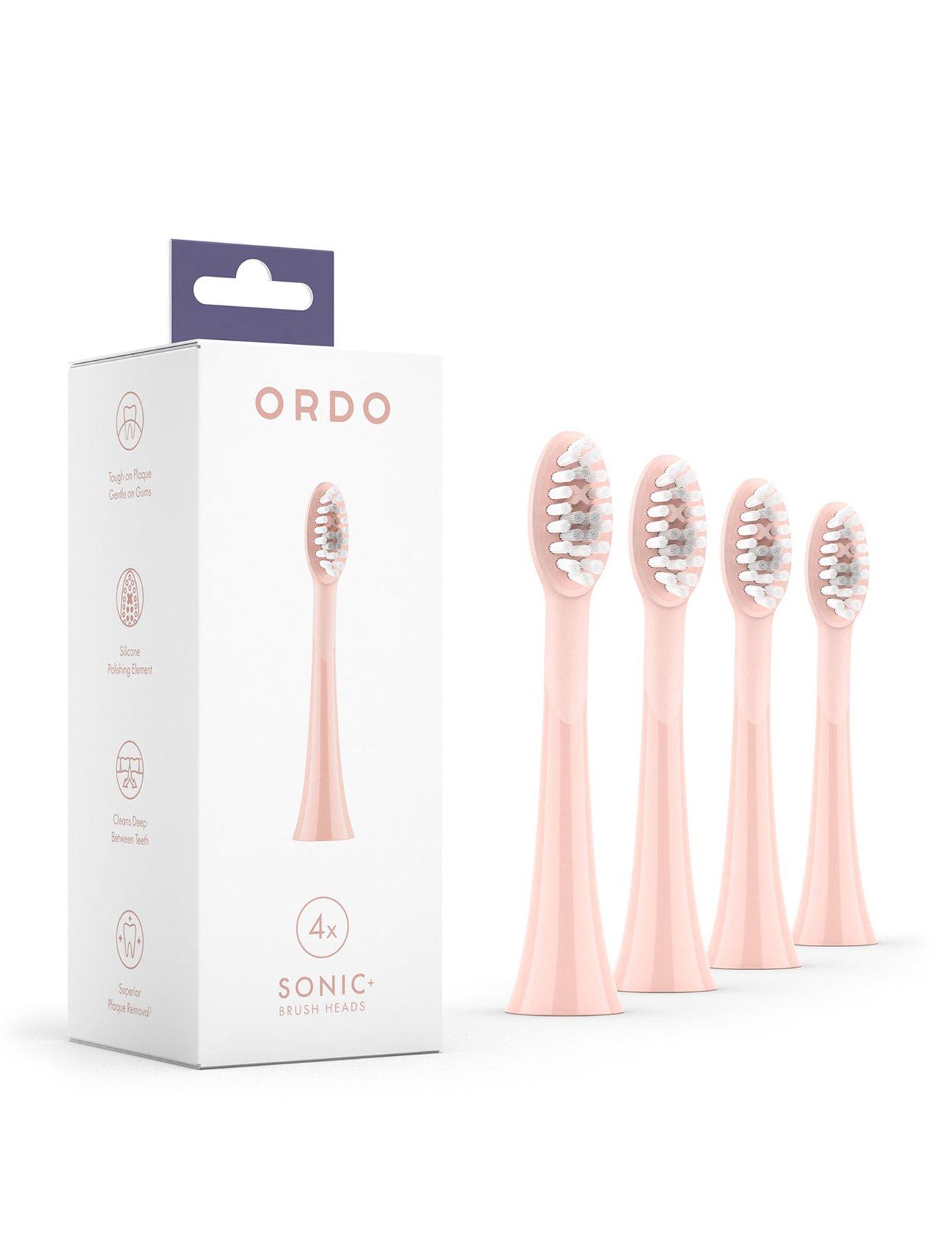 ordo-sonic-brush-headsnbsp4-pack-rose-goldstillFront