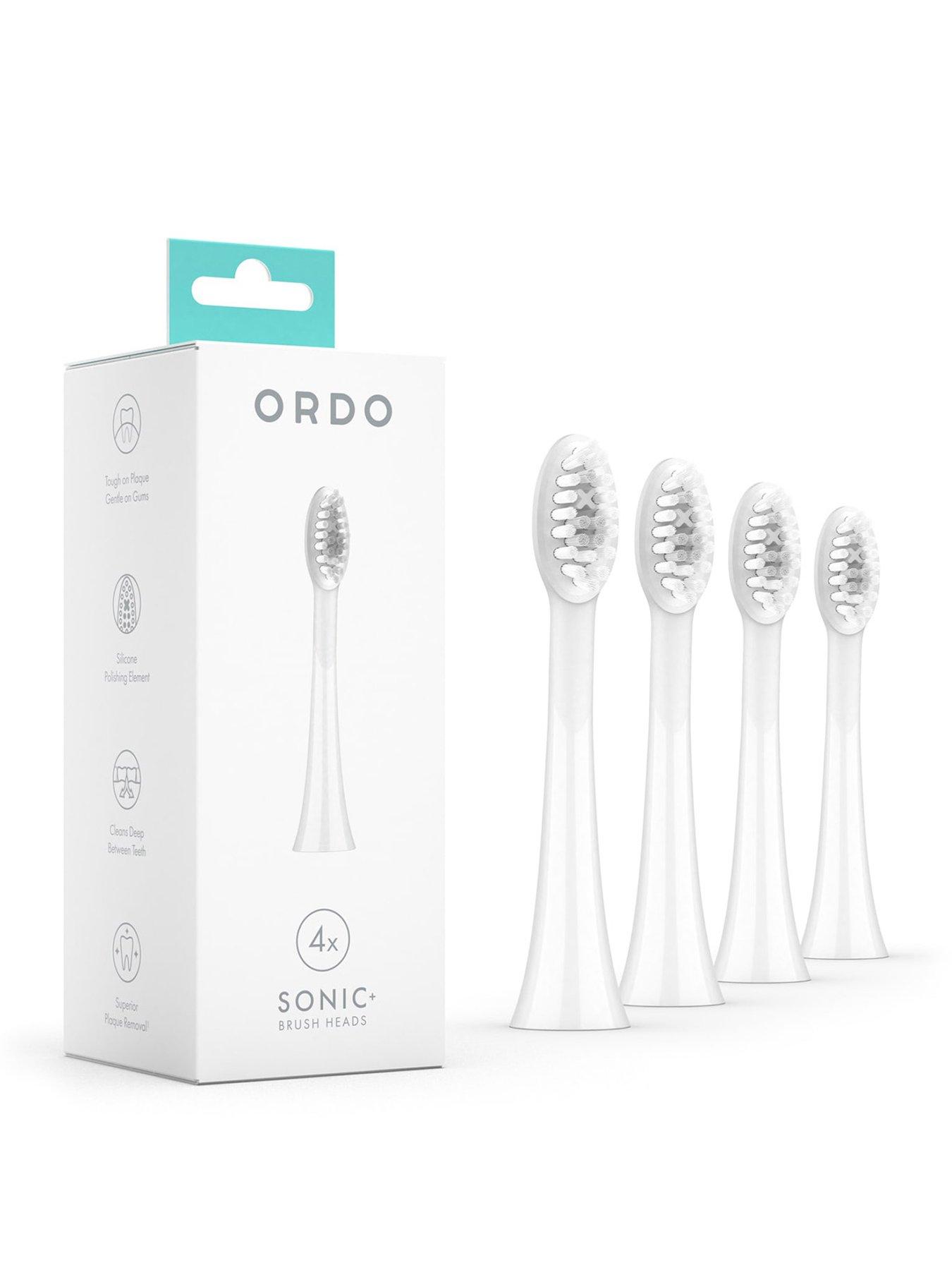 Image 2 of 2 of Ordo Sonic+ Brush Heads 4 pack (White/Silver)