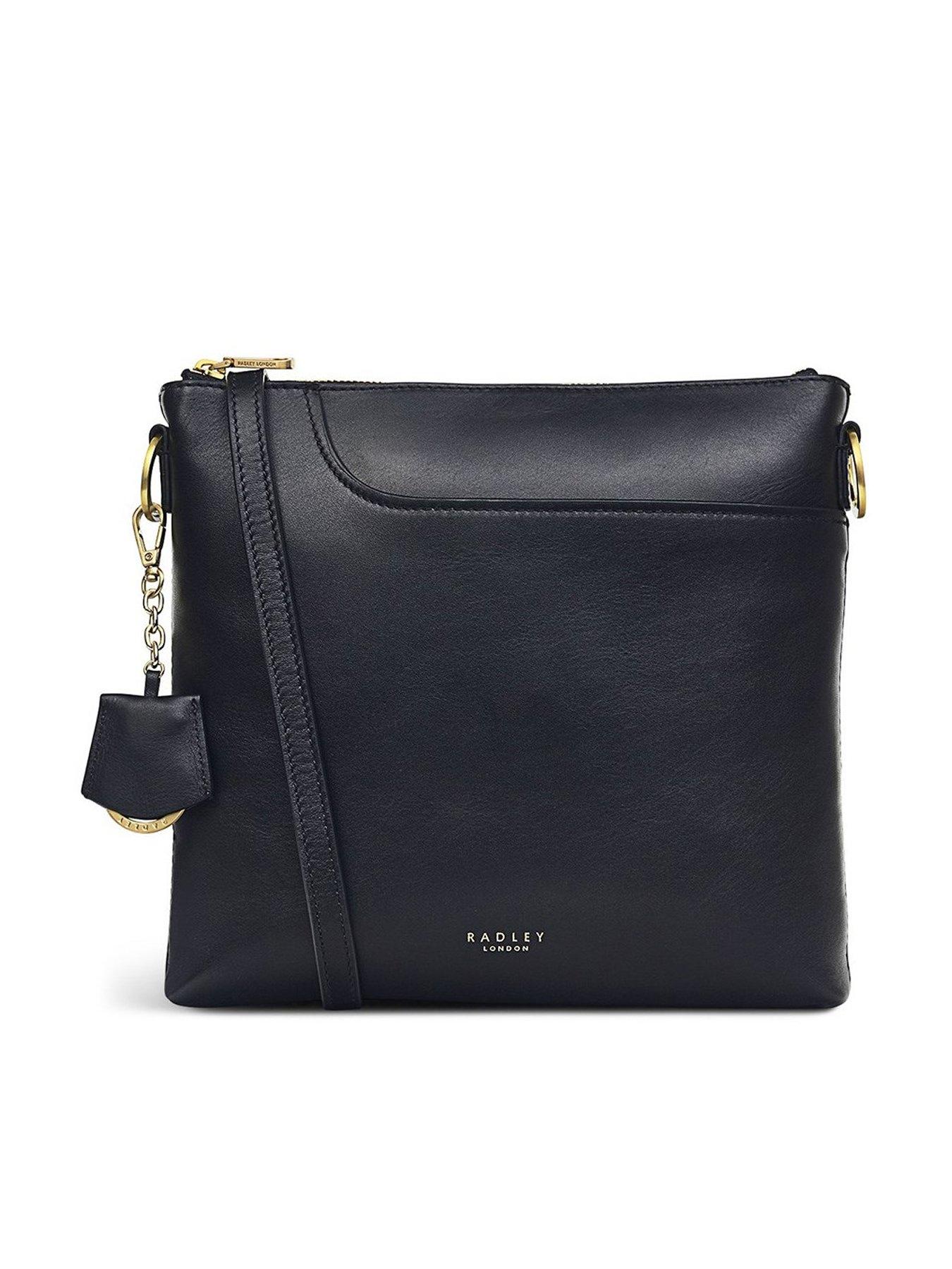 Radley london medium online pockets leather crossbody handbag