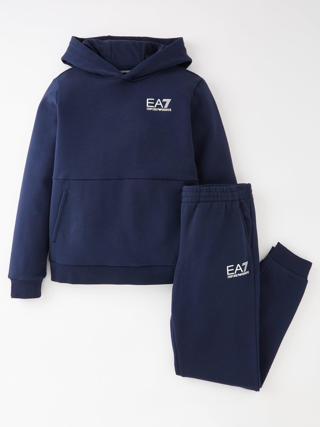 Ea7 tracksuit hot sale hoodie