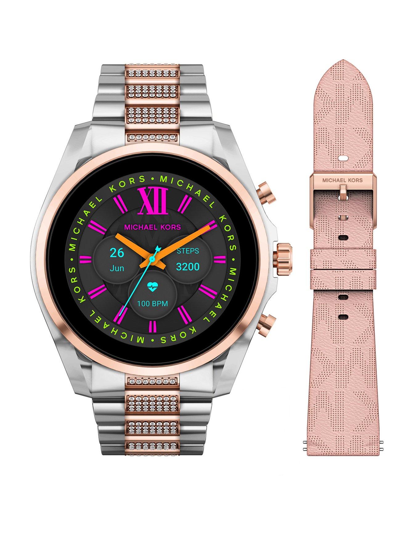 Michael kors shop bradshaw smartwatch waterproof