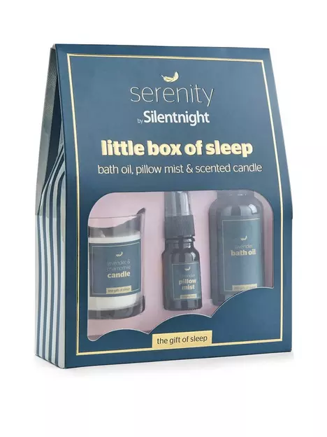 prod1091153624: Serenity Little Box of Sleep - Bath Oil, Pillow Mist and Scented Candle Set
