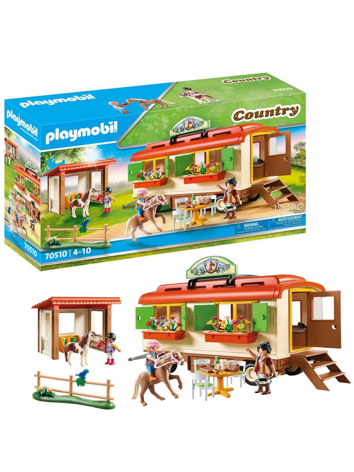 Playmobil 70510 Country Pony with Mobile Home Very Ireland