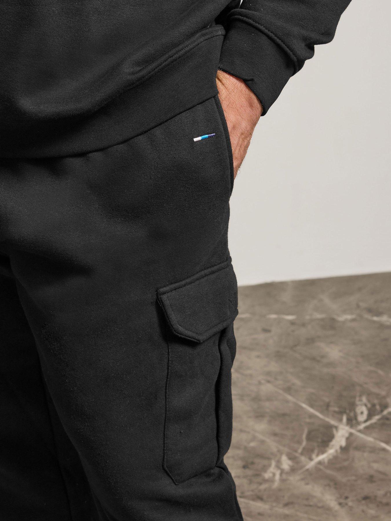 Image 4 of 4 of BadRhino Cargo Joggers - Black
