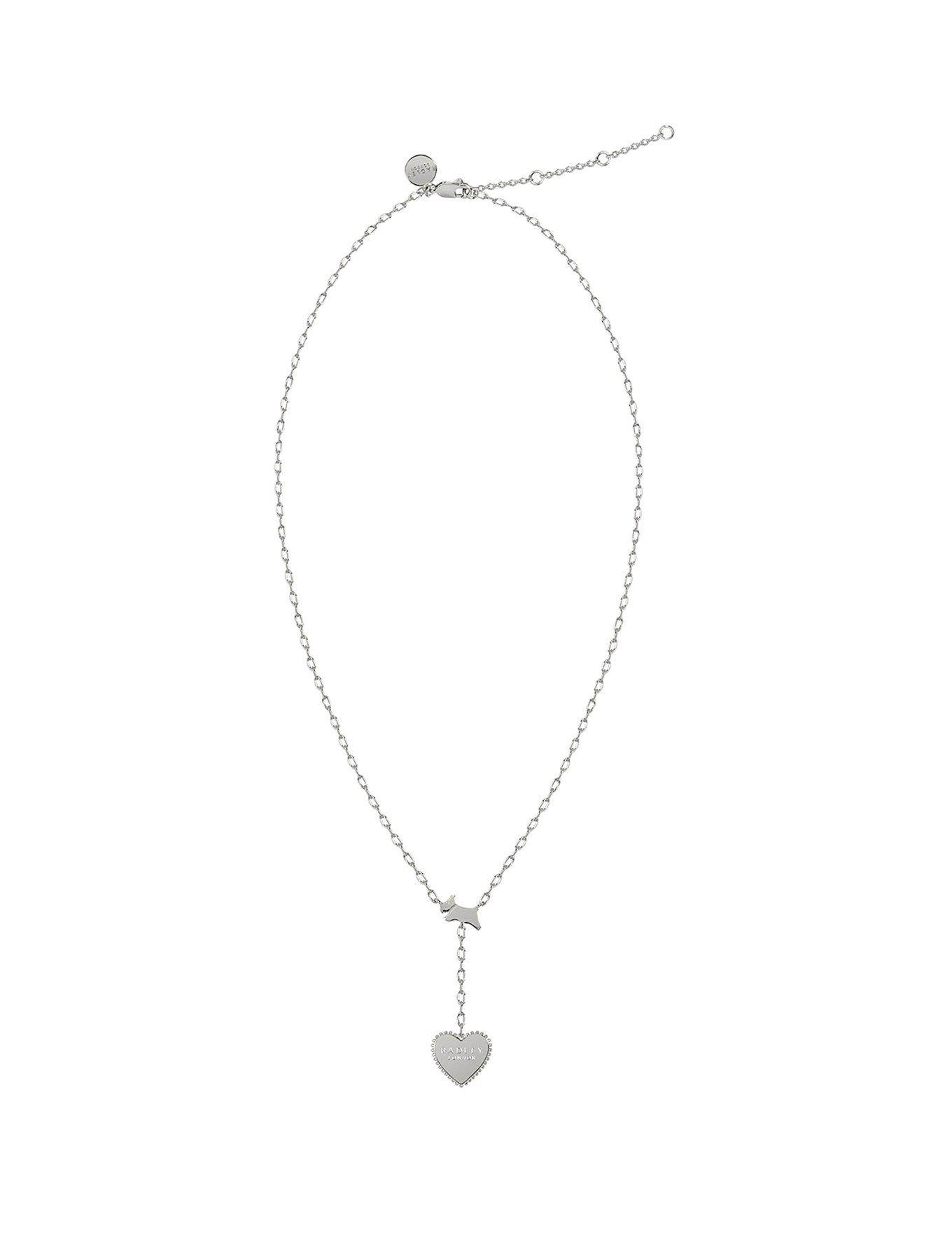 radley-ladies-silver-plated-drop-bobble-heart-necklace