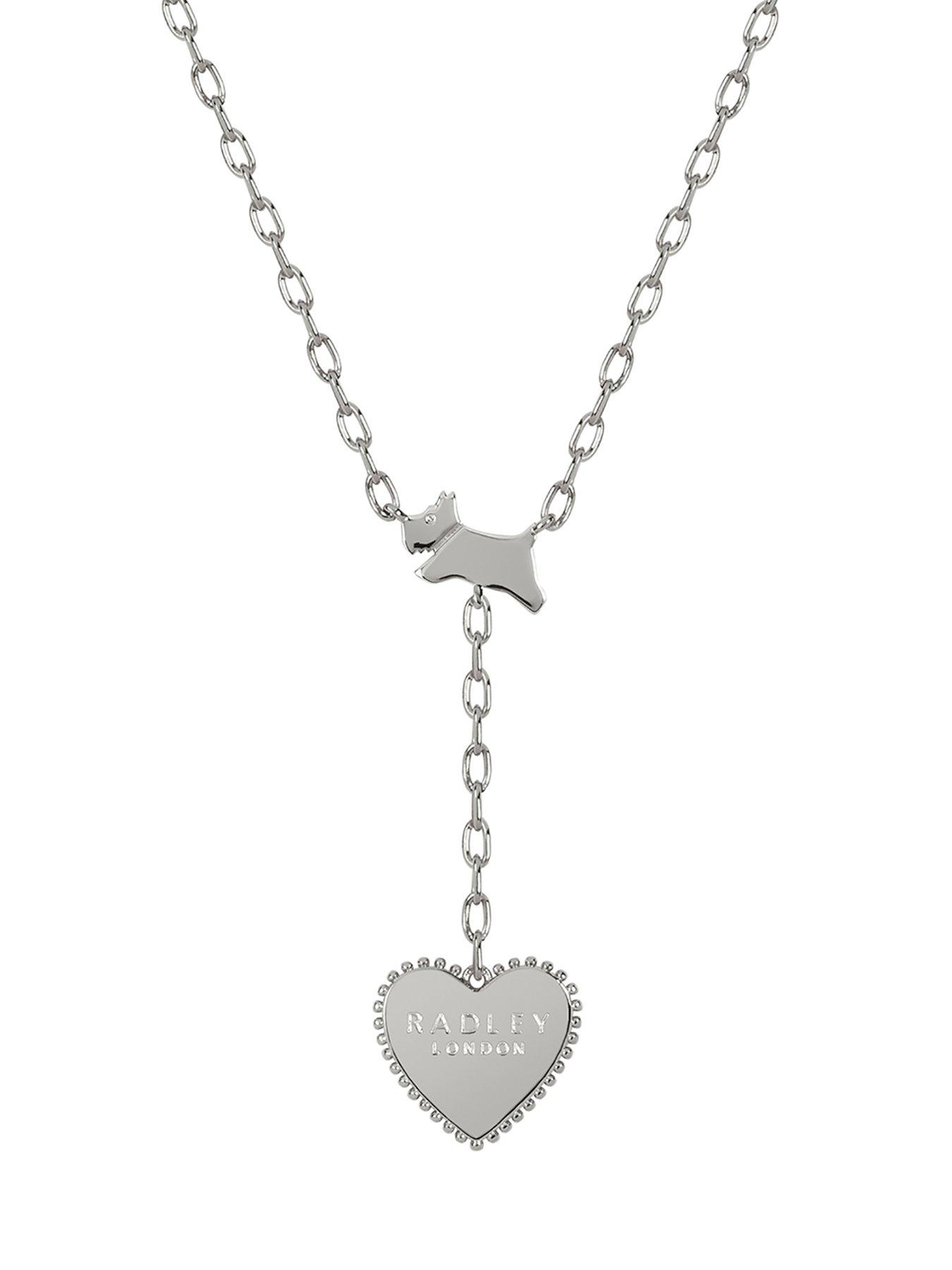 radley-ladies-silver-plated-drop-bobble-heart-necklacestillFront