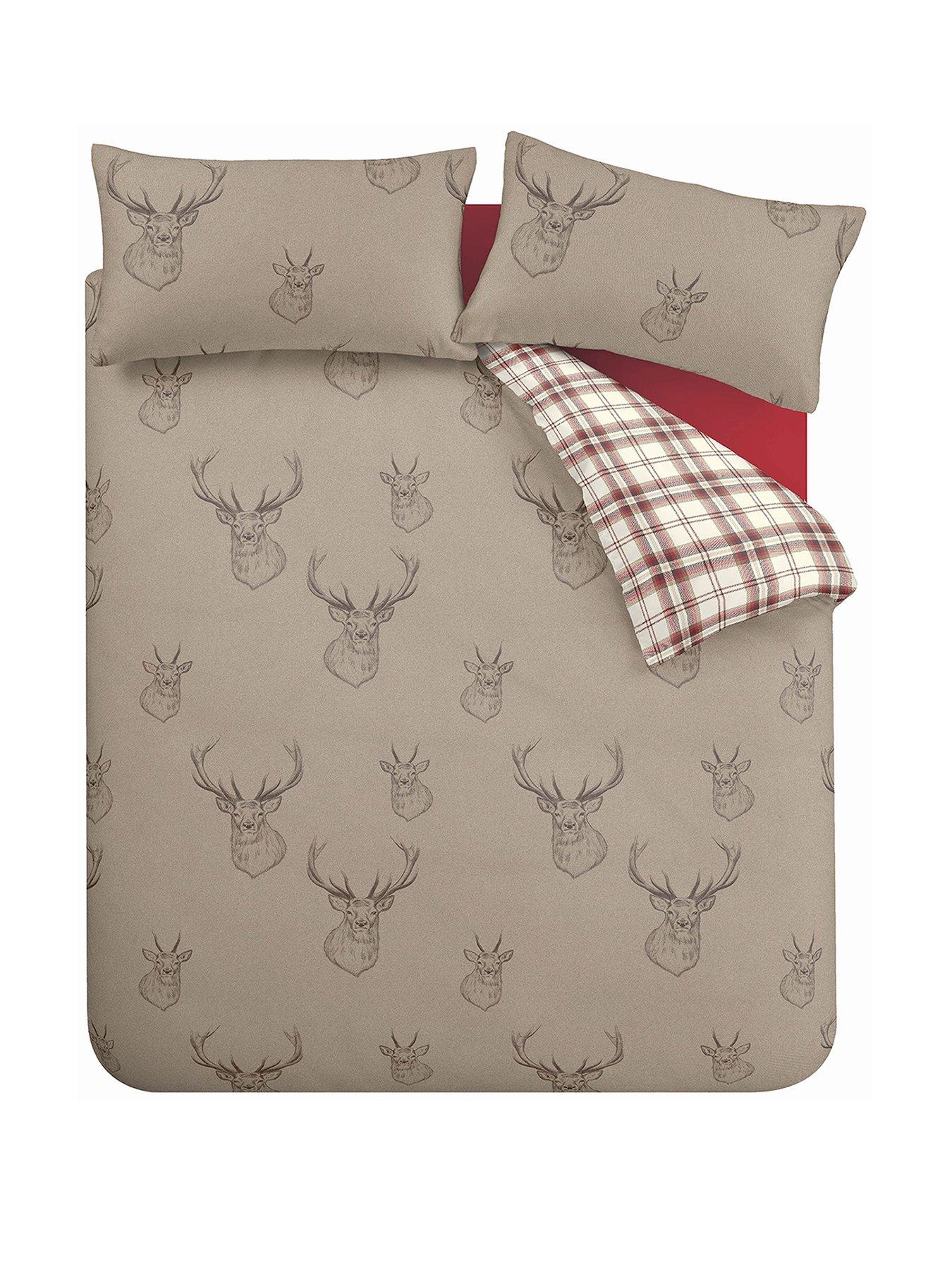 catherine-lansfield-stag-duvet-covernbspsetstillFront