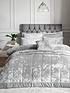 catherine-lansfield-crushed-velvet-bedspread-throw--nbspgreynbspoutfit