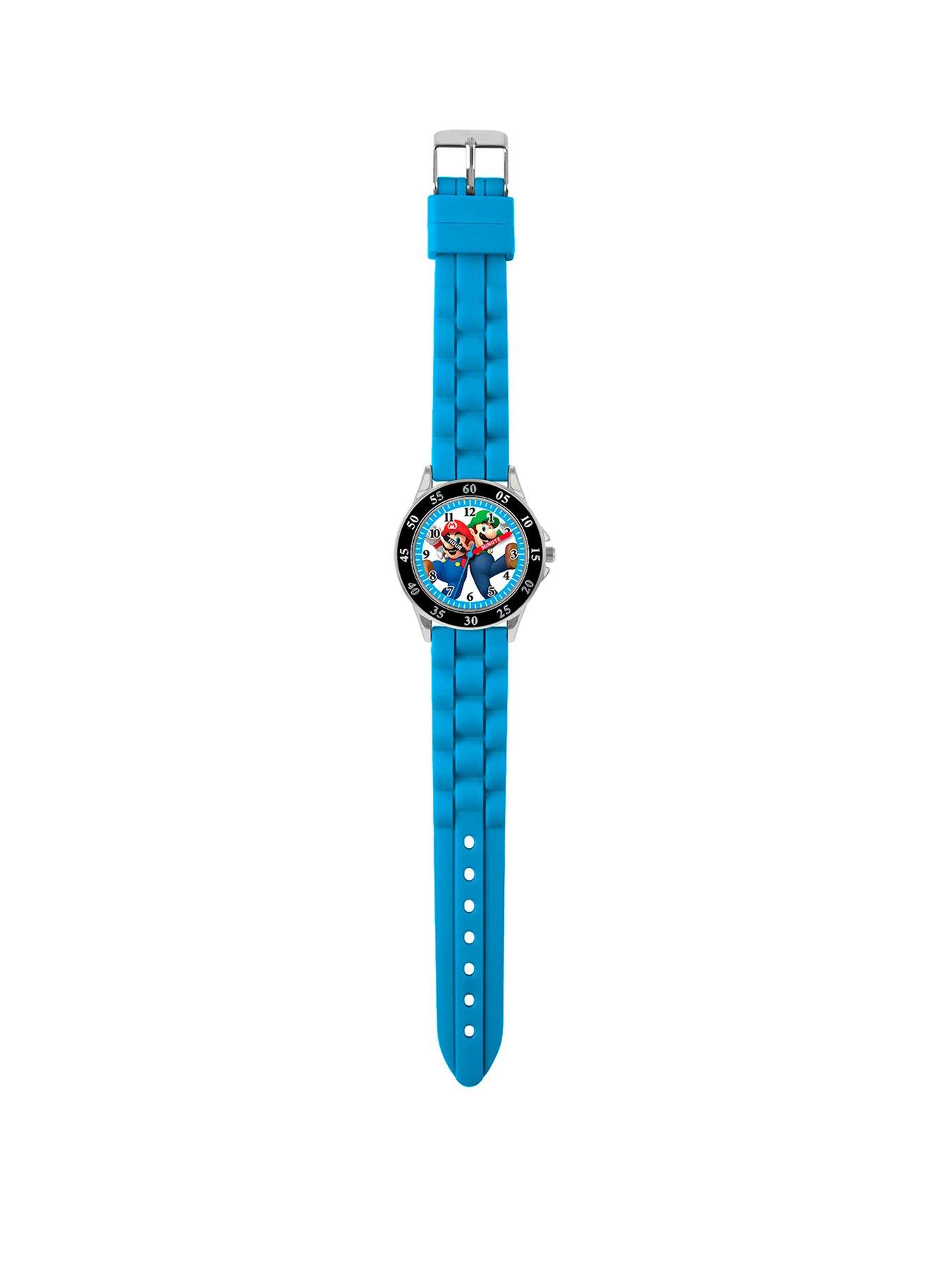 nintendo-nintendo-mario-blue-silicone-strap-time-teacher-watchstillFront