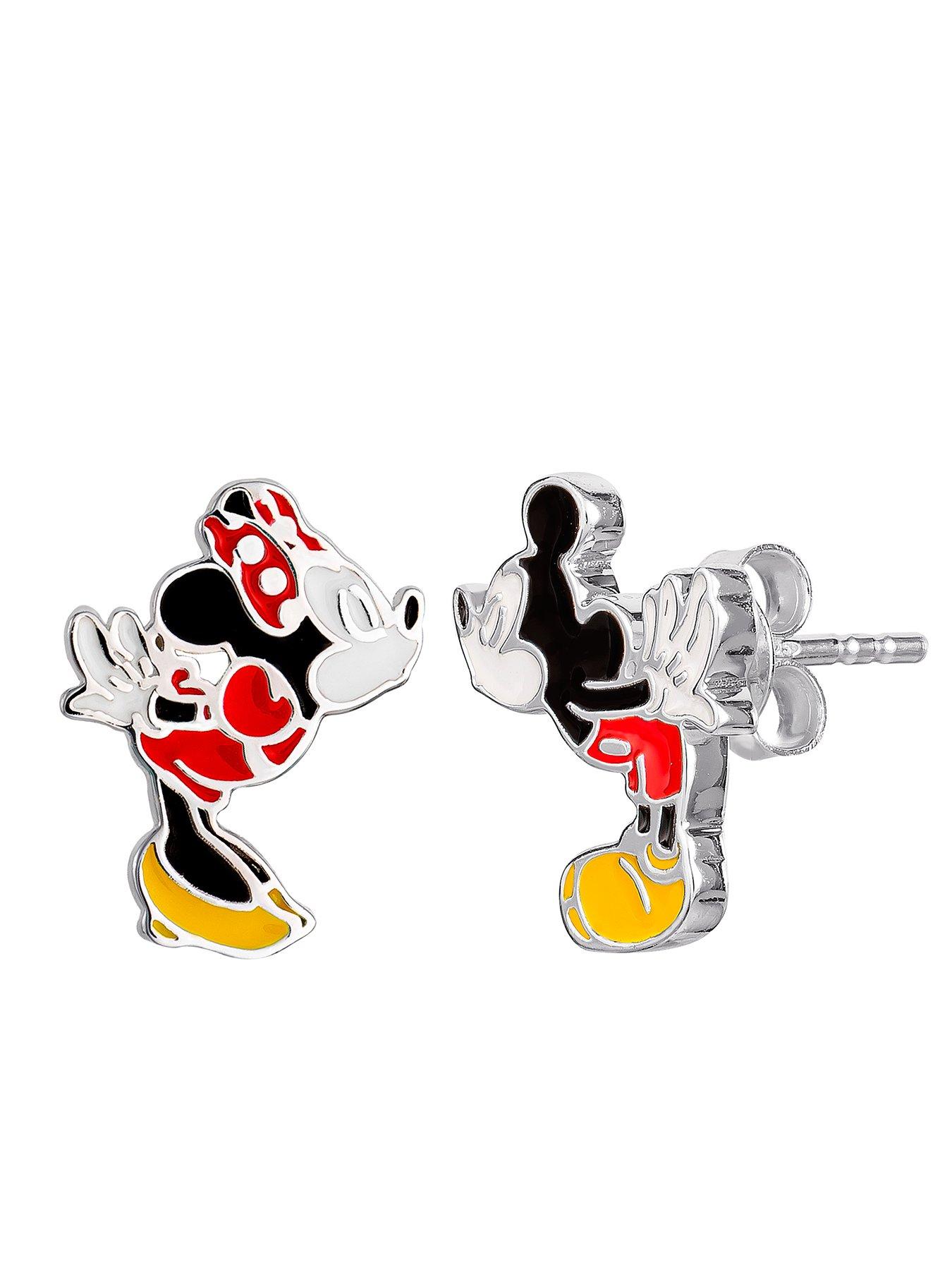 disney-mickey-and-minnie-mouse-mismatched-sterling-silver-enamel-filled-earringsstillFront