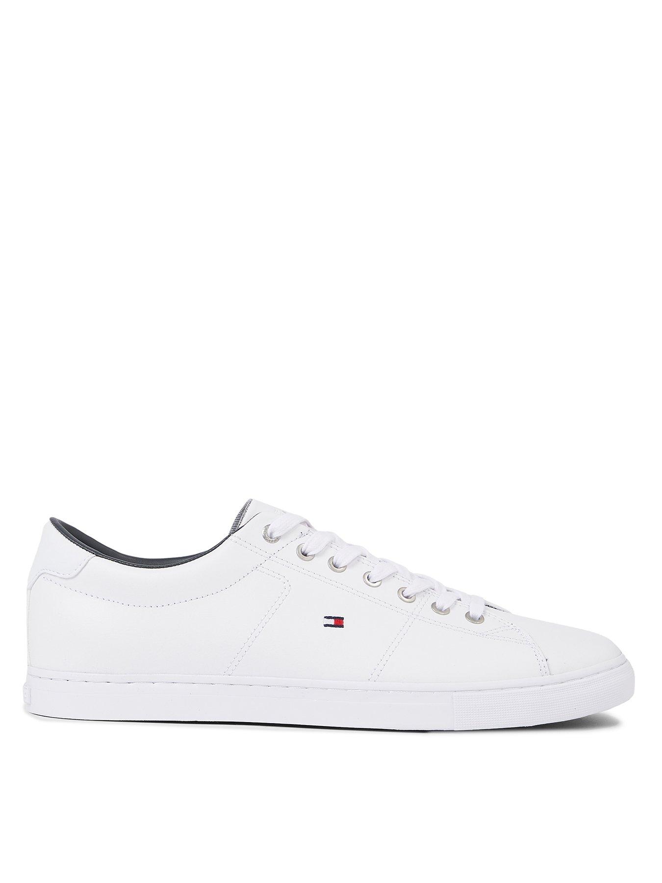 Tommy hilfiger best sale white trainers