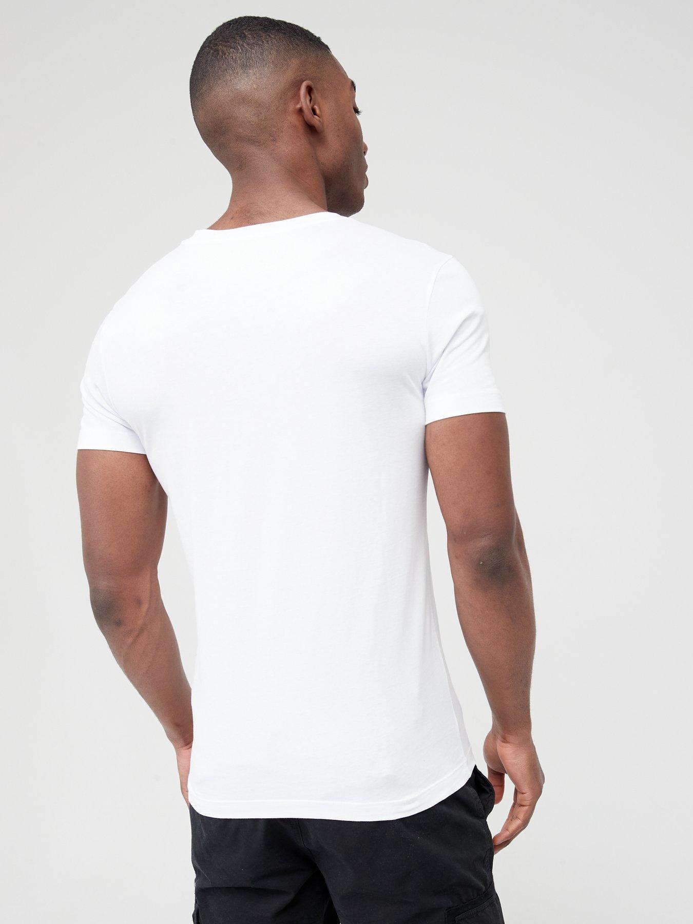 Buy Calvin Klein Jeans White Core Monogram Regular T-Shirt from Next Ireland