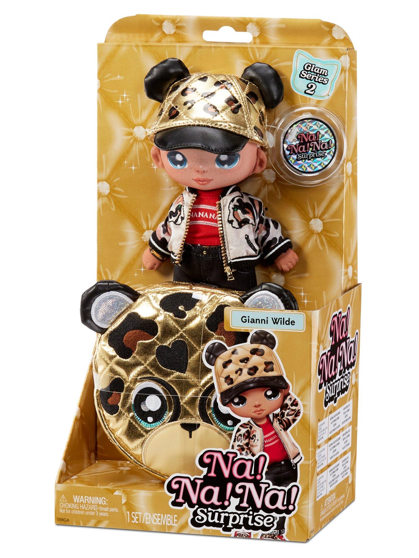 Image 5 of 7 of Na! Na! Na! Surprise 2-in-1 Fashion Doll and Purse Glam Series 2- Gianni Wilde (Cheetah Boy)