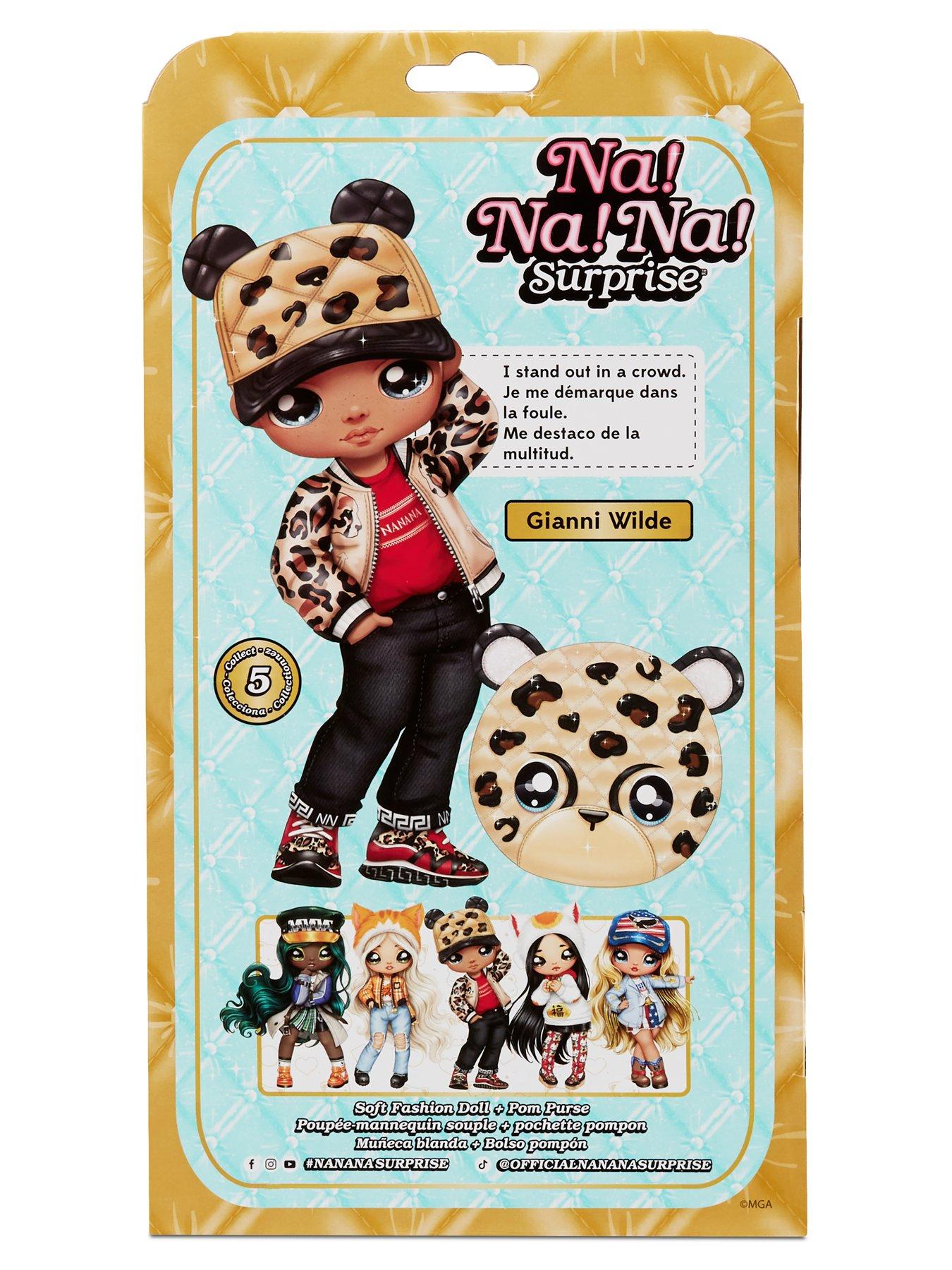 Image 7 of 7 of Na! Na! Na! Surprise 2-in-1 Fashion Doll and Purse Glam Series 2- Gianni Wilde (Cheetah Boy)