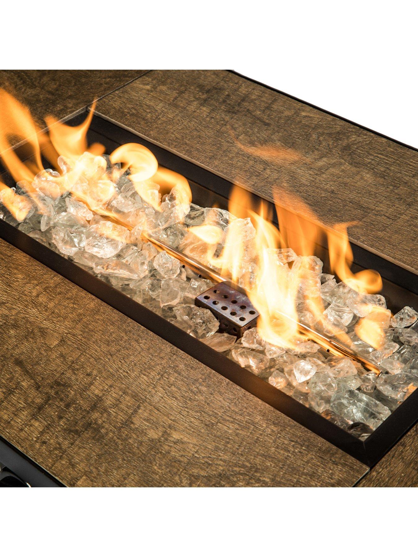 Image 3 of 7 of Teamson Home Clear Fire Glass - 4kg