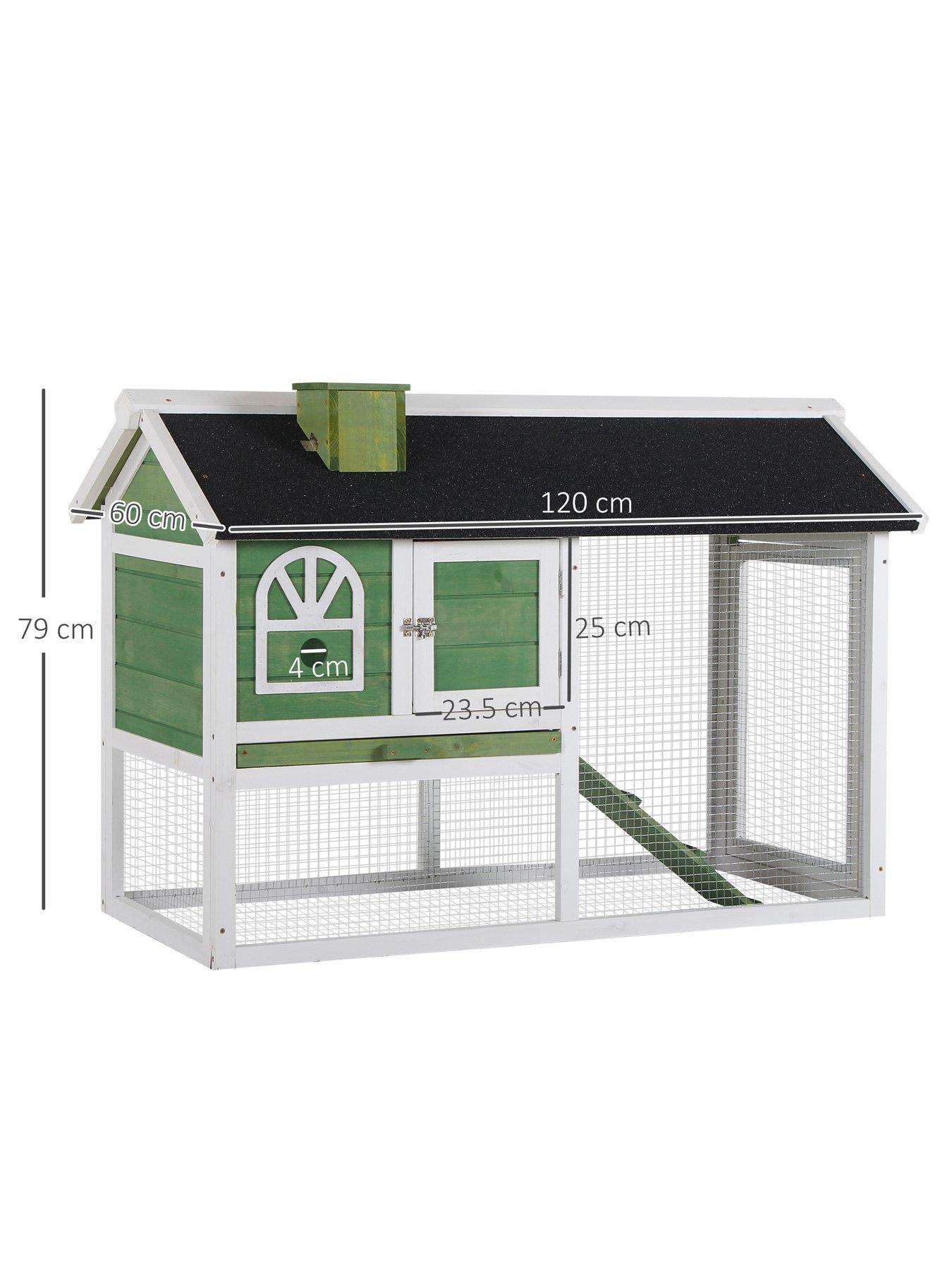 Pawhut rabbit cheap hutch cover