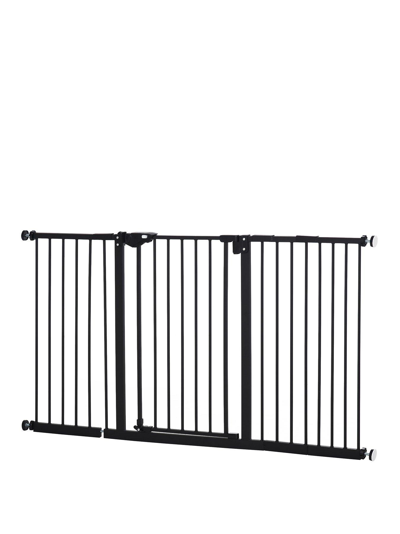 PawHut PawHut Retractable Pet Safety Gate Dog Barrier 76.2 x 152.3 cm