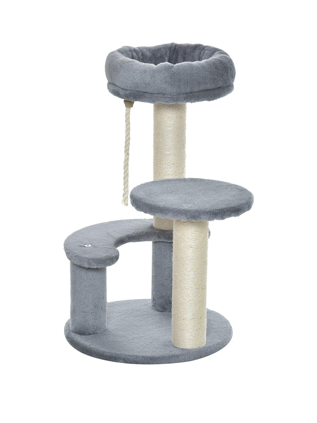 pawhut-pawhut-65-cm-cat-tree-kitty-scratcher-kitten-activity-centre