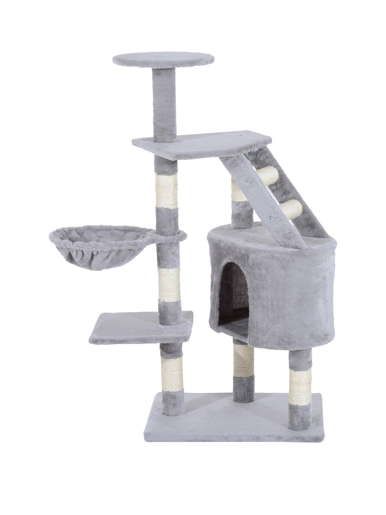Image 1 of 6 of PawHut Pawhut 125cm Cat Scratching Tower