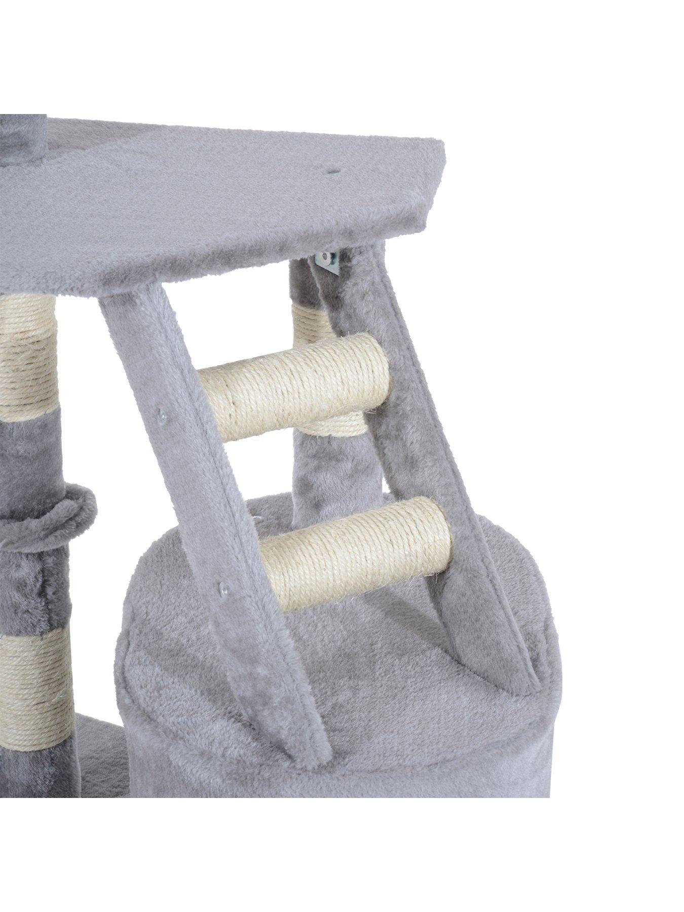 Image 4 of 6 of PawHut Pawhut 125cm Cat Scratching Tower