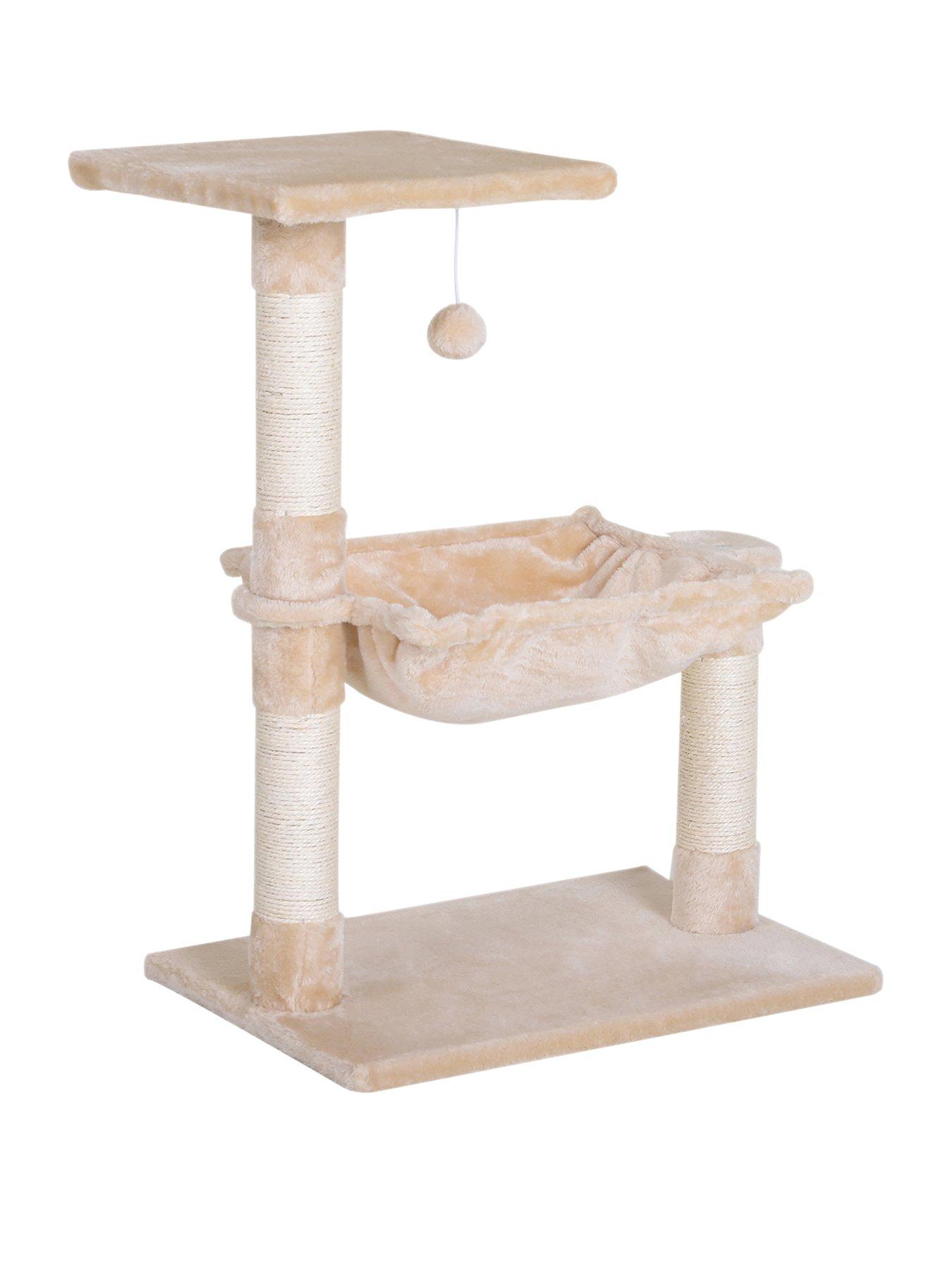 Image 1 of 6 of PawHut Cat Tree Hammock Bed