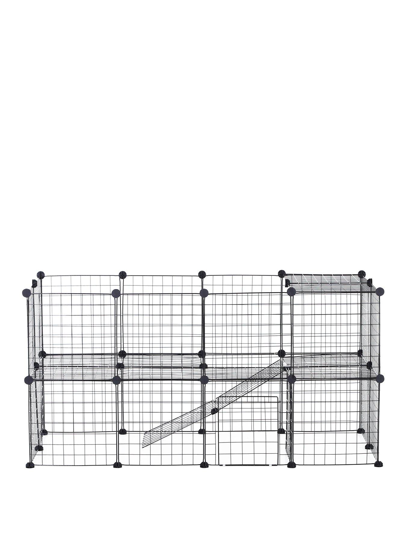 Image of PawHut Pawhut Small Animal Playpen Indoor Outdoor