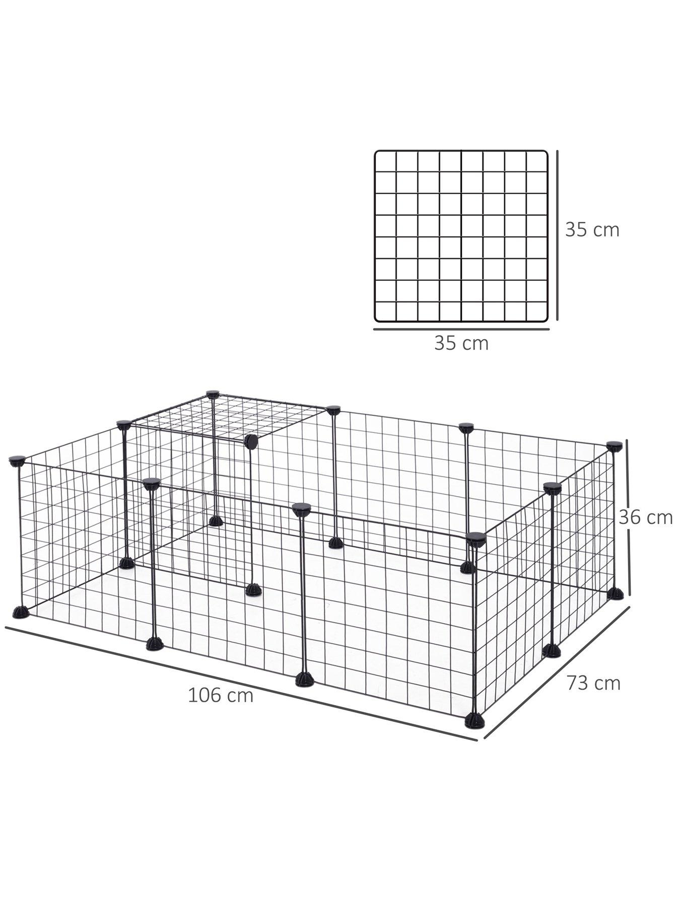 pawhut-pawhut-modular-pet-playpen-106lx73wx36hcmoutfit