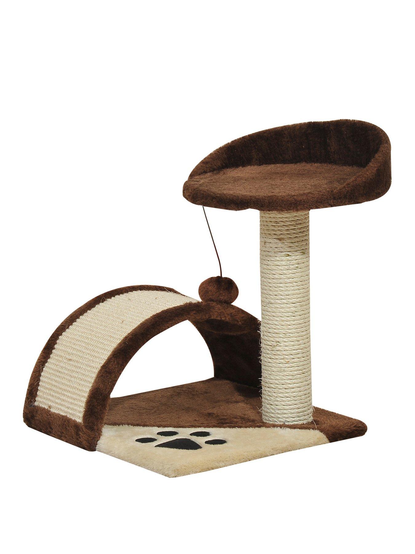 Image 1 of 6 of PawHut Cat Tree Scratching Climbing Playpen