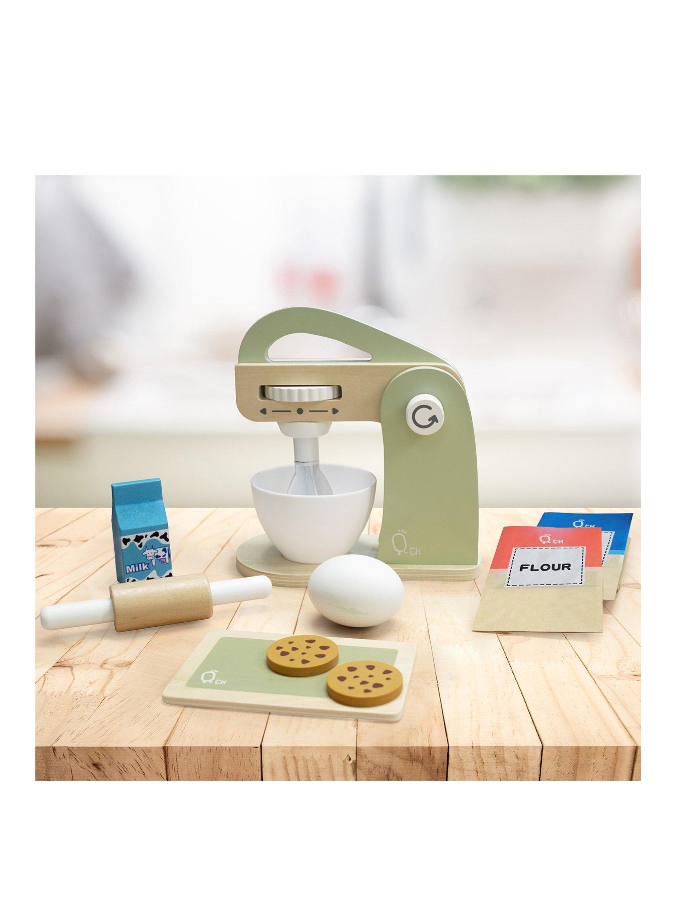 undefined Little Chef Frankfurt Wooden Mixer play kitchen accessories - Green