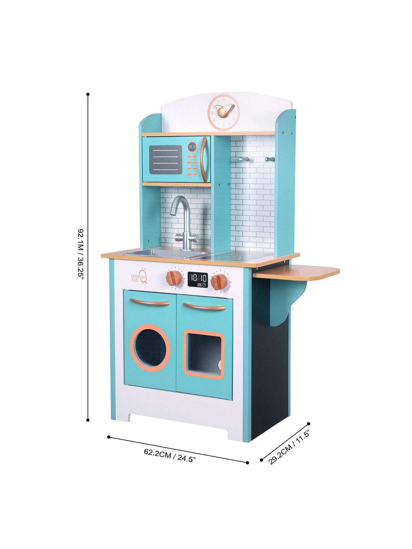 teamson-kids-little-chef-santos-retro-play-kitchen-petrolwoodstillFront