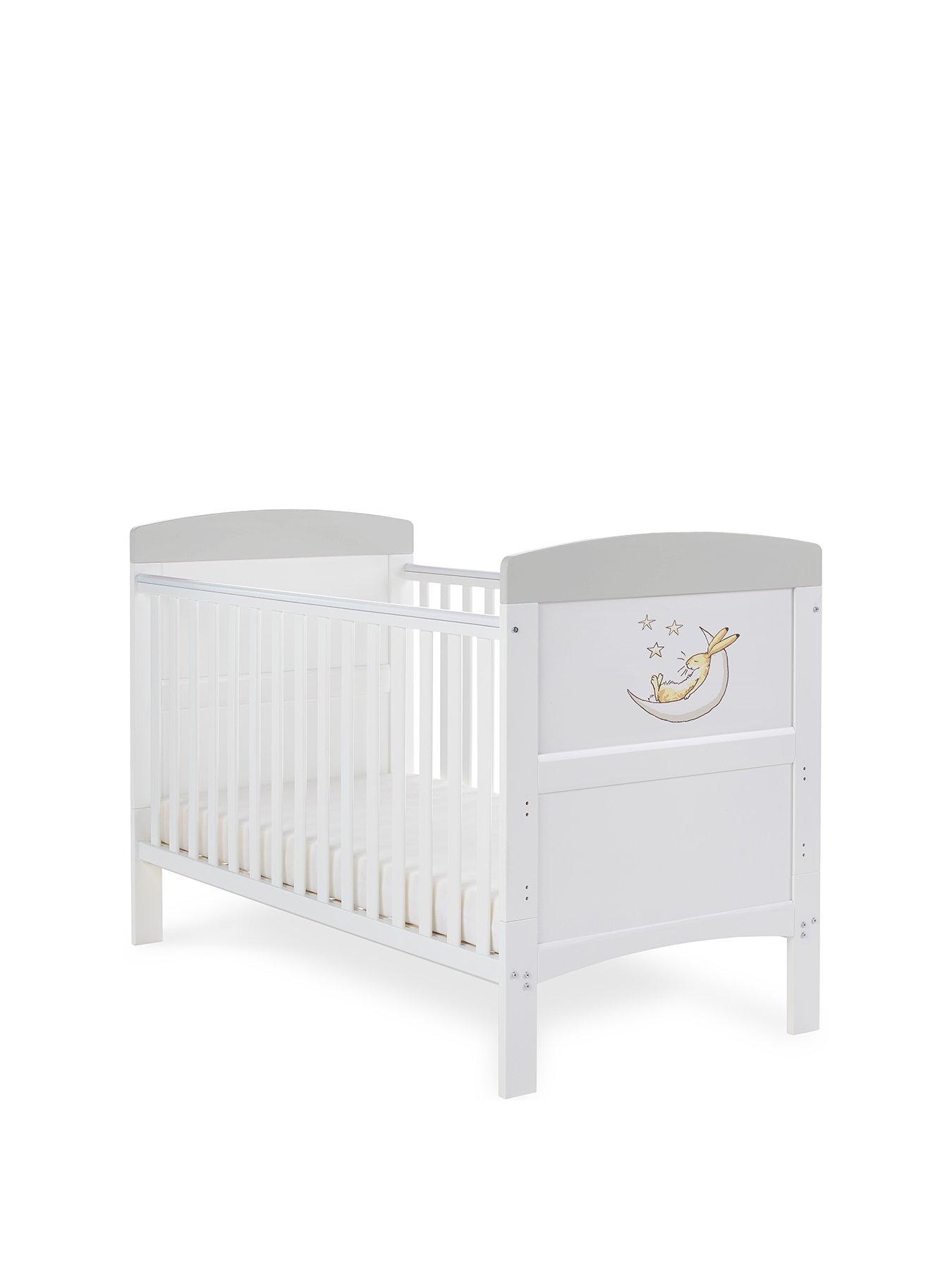 Image of Obaby Guess How Much I Love You Cot Bed- To the Moon  &  Back