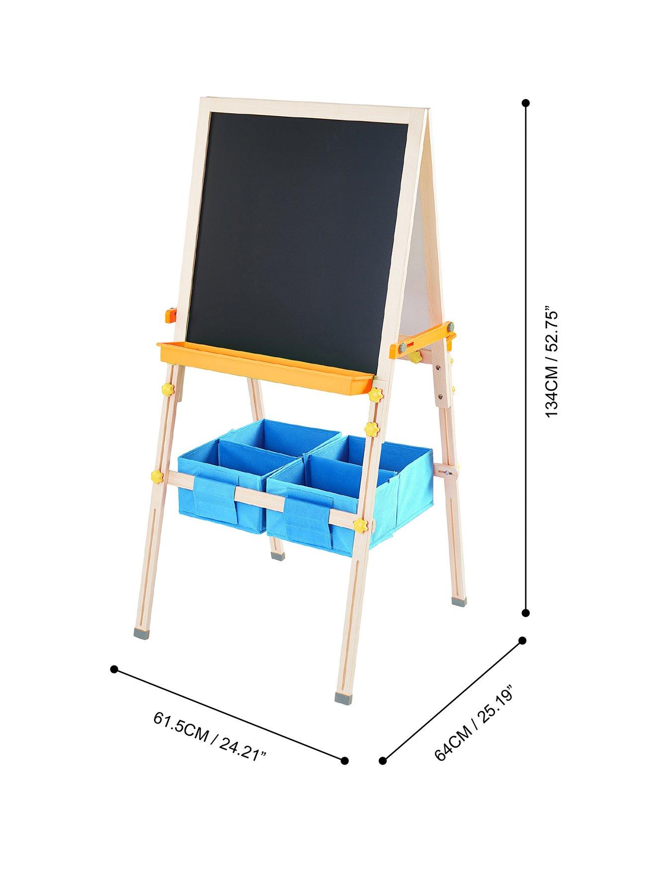 Image 3 of 7 of Teamson Kids Little Artist Van Gogh Kids Easels - Wood / Blue