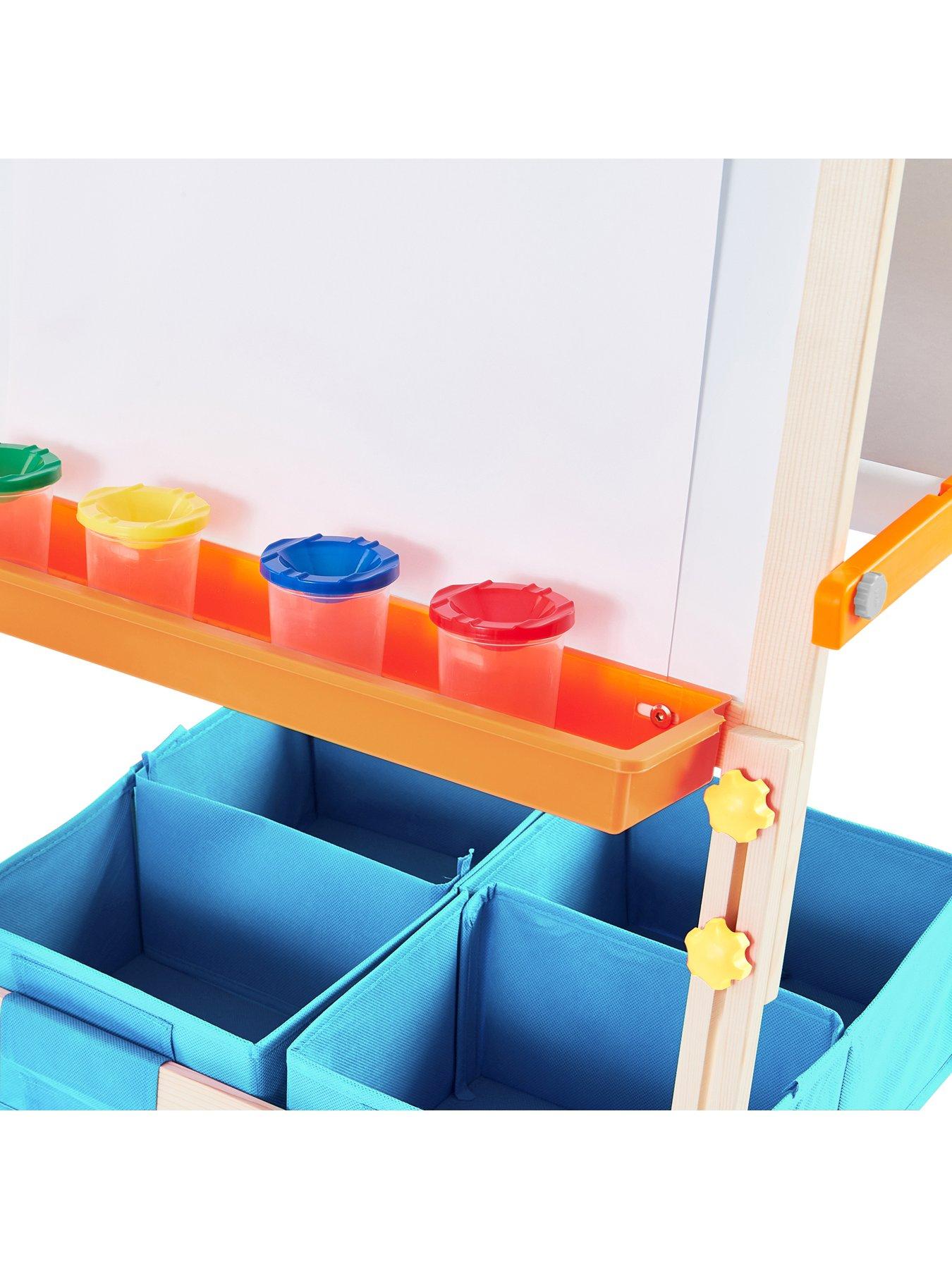Image 6 of 7 of Teamson Kids Little Artist Van Gogh Kids Easels - Wood / Blue