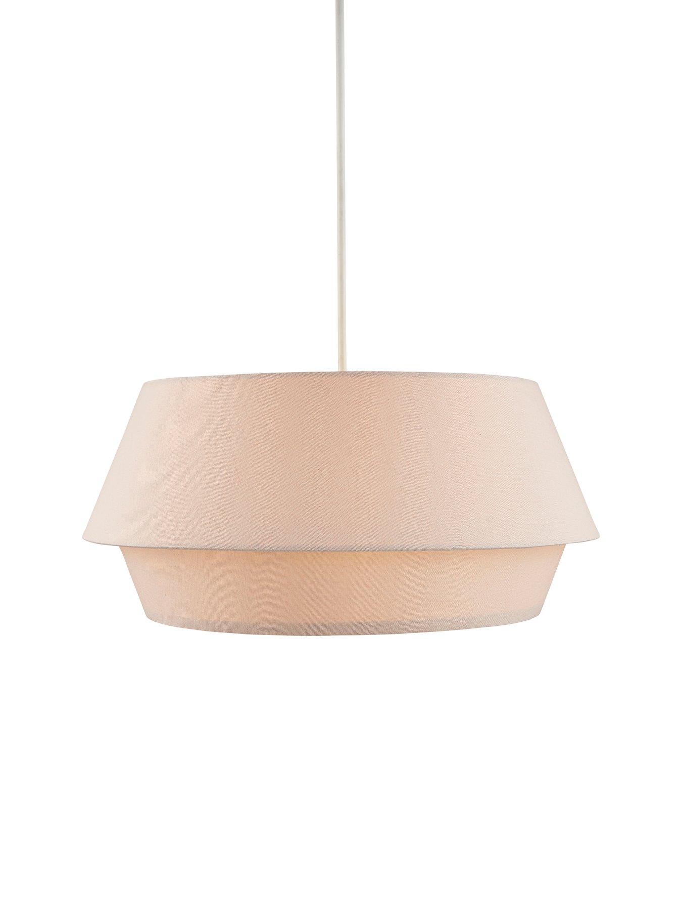 Linen Light Shade - Pink
