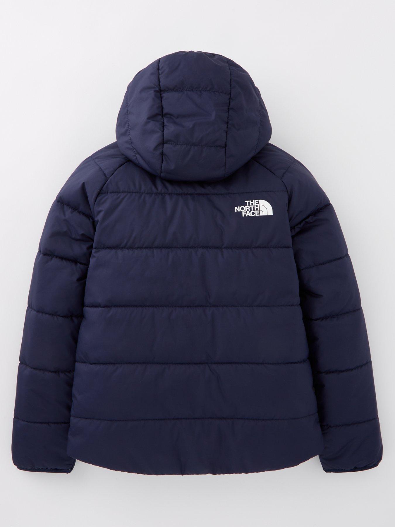 North face jacket dark blue sale