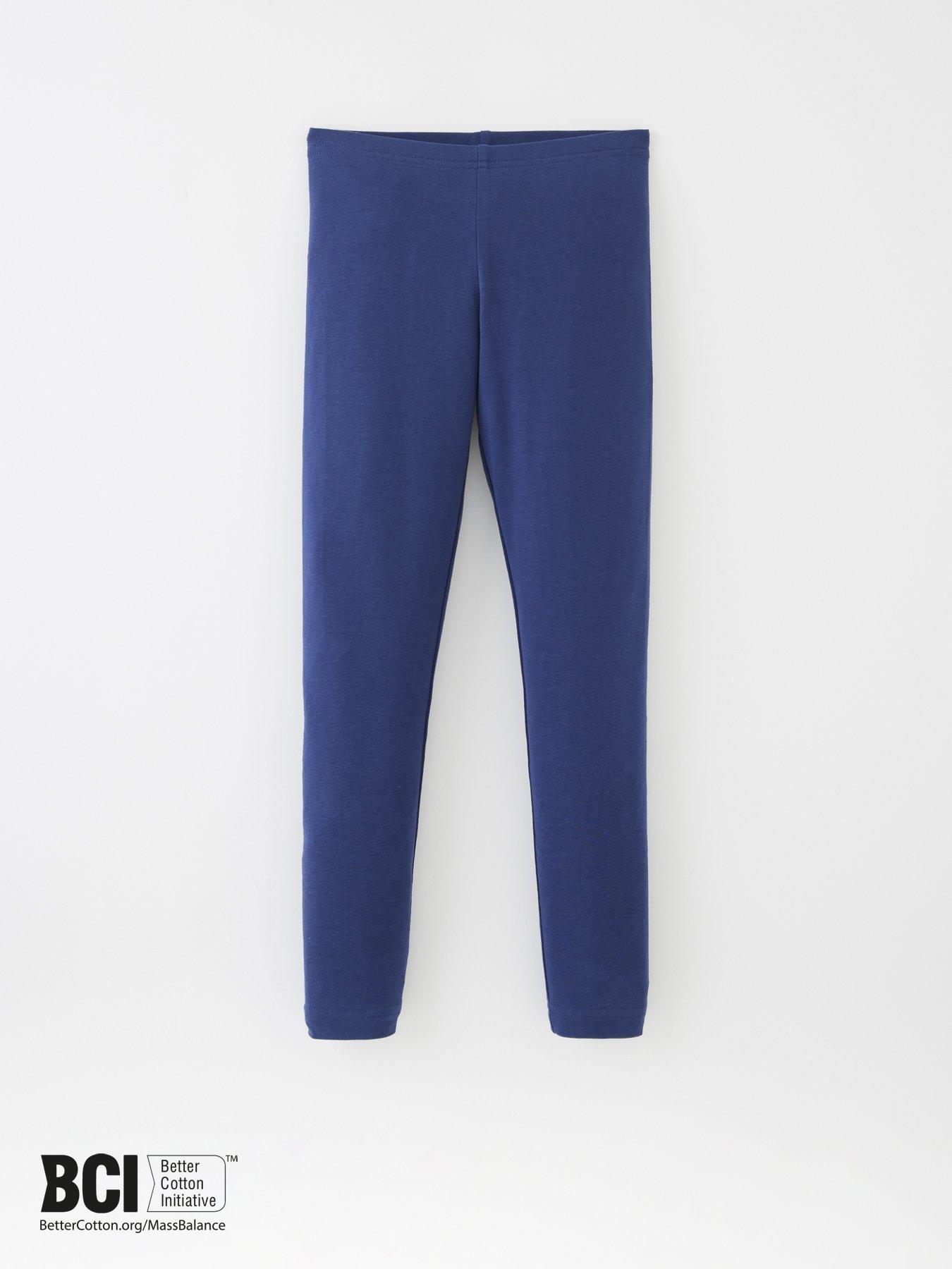 Image 3 of 4 of The Very Collection Girls 2 Pack Leggings - Navy