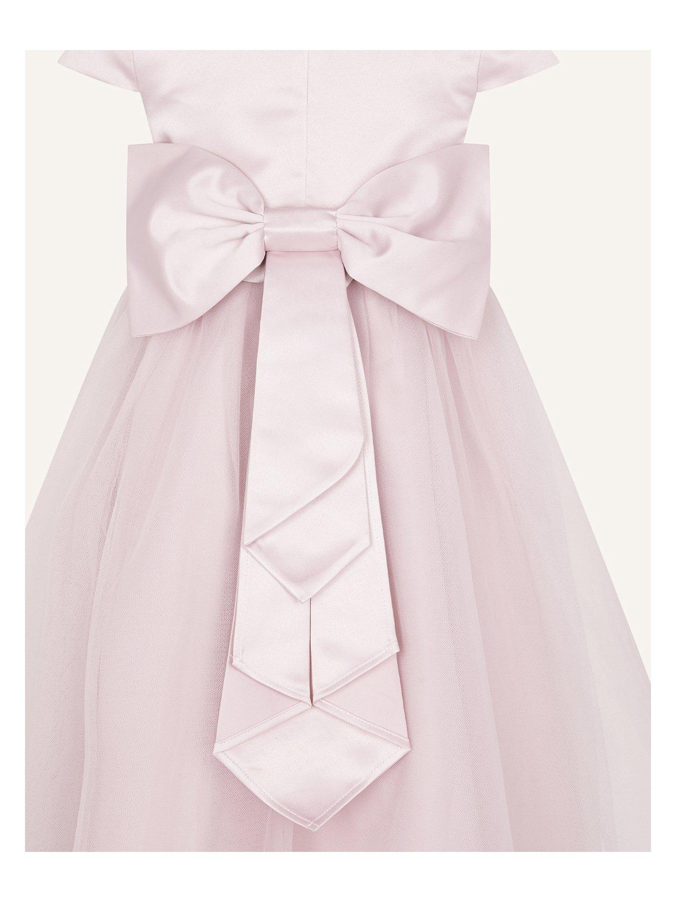 Monsoon pink shop flower girl dress