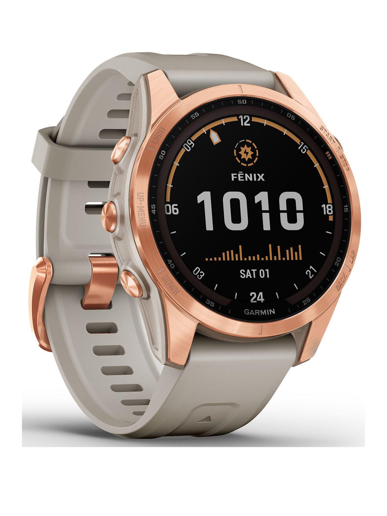 Garmin fenix clearance rose gold watch