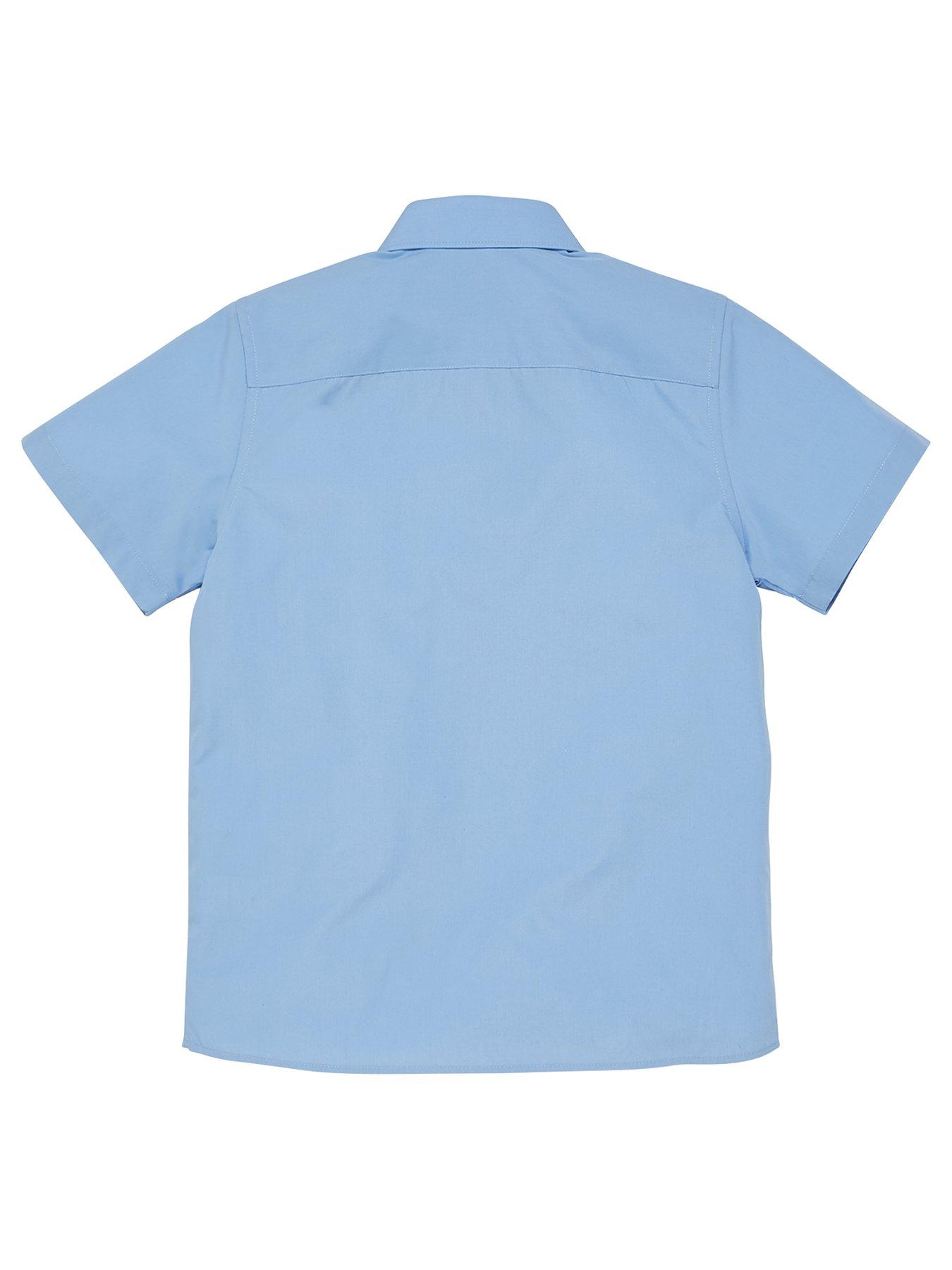 the-very-collection-girlsnbsppolyester-short-sleeve-blouses-3-packnbsp--blueback