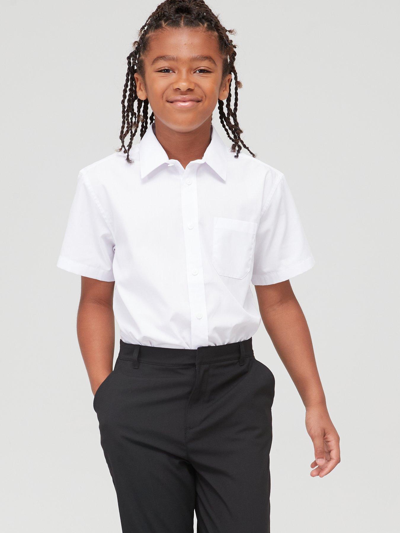 everyday-boys-3-packnbspshort-sleeve-schoolnbspshirts-white