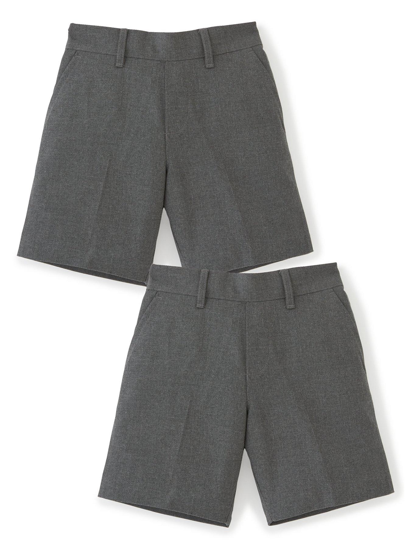 undefined Boys 2 Pack Grey Pull On Short